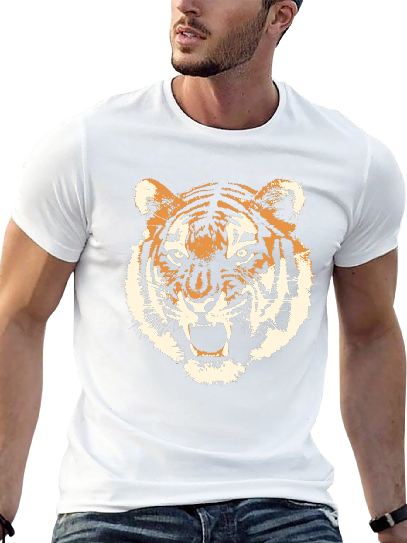 Black Tiger Graphic Tee