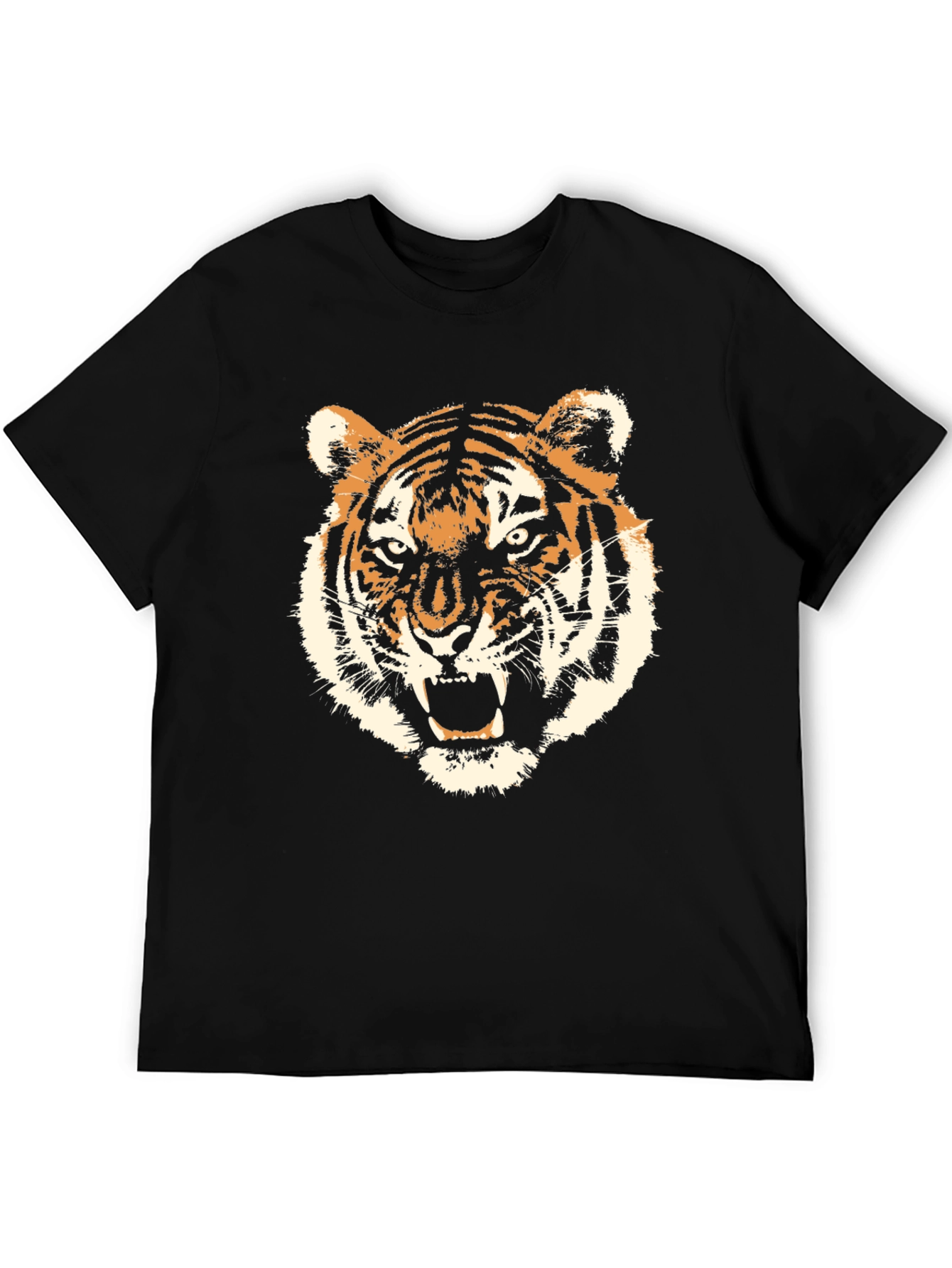 Black Tiger Graphic Tee