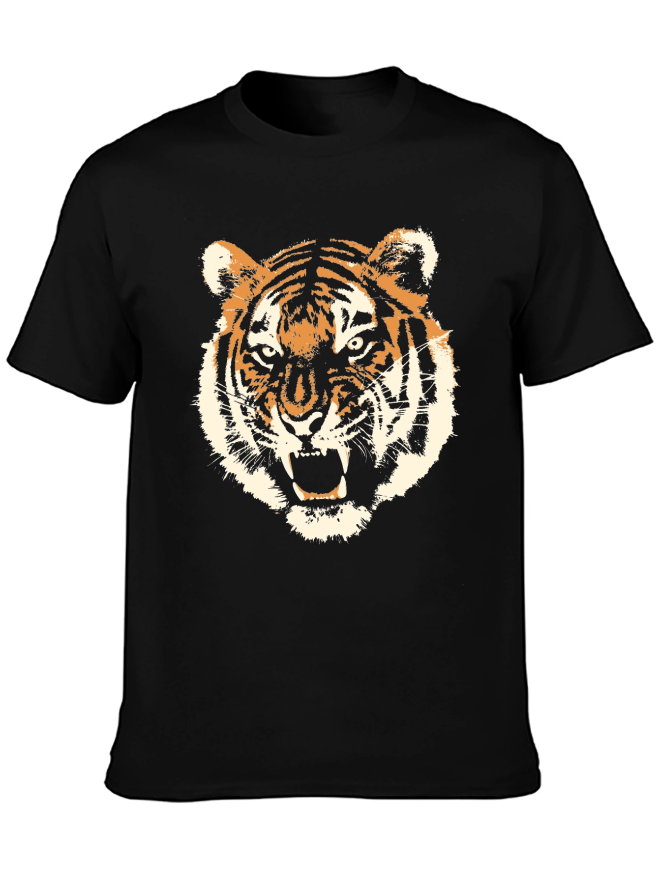 Black Tiger Graphic Tee