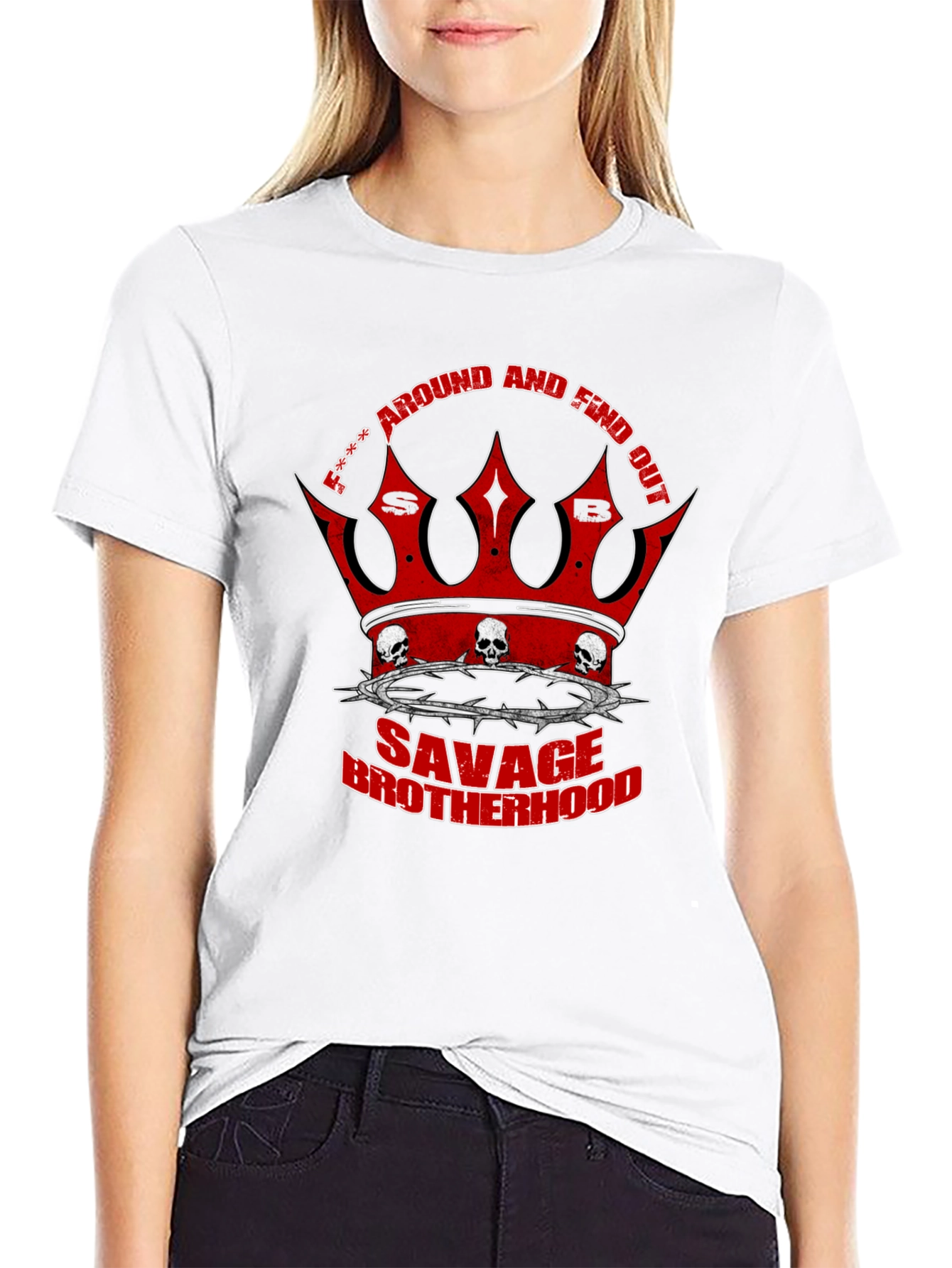 Savage Brotherhood Graphic T-Shirt