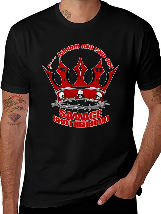Savage Brotherhood Graphic T-Shirt