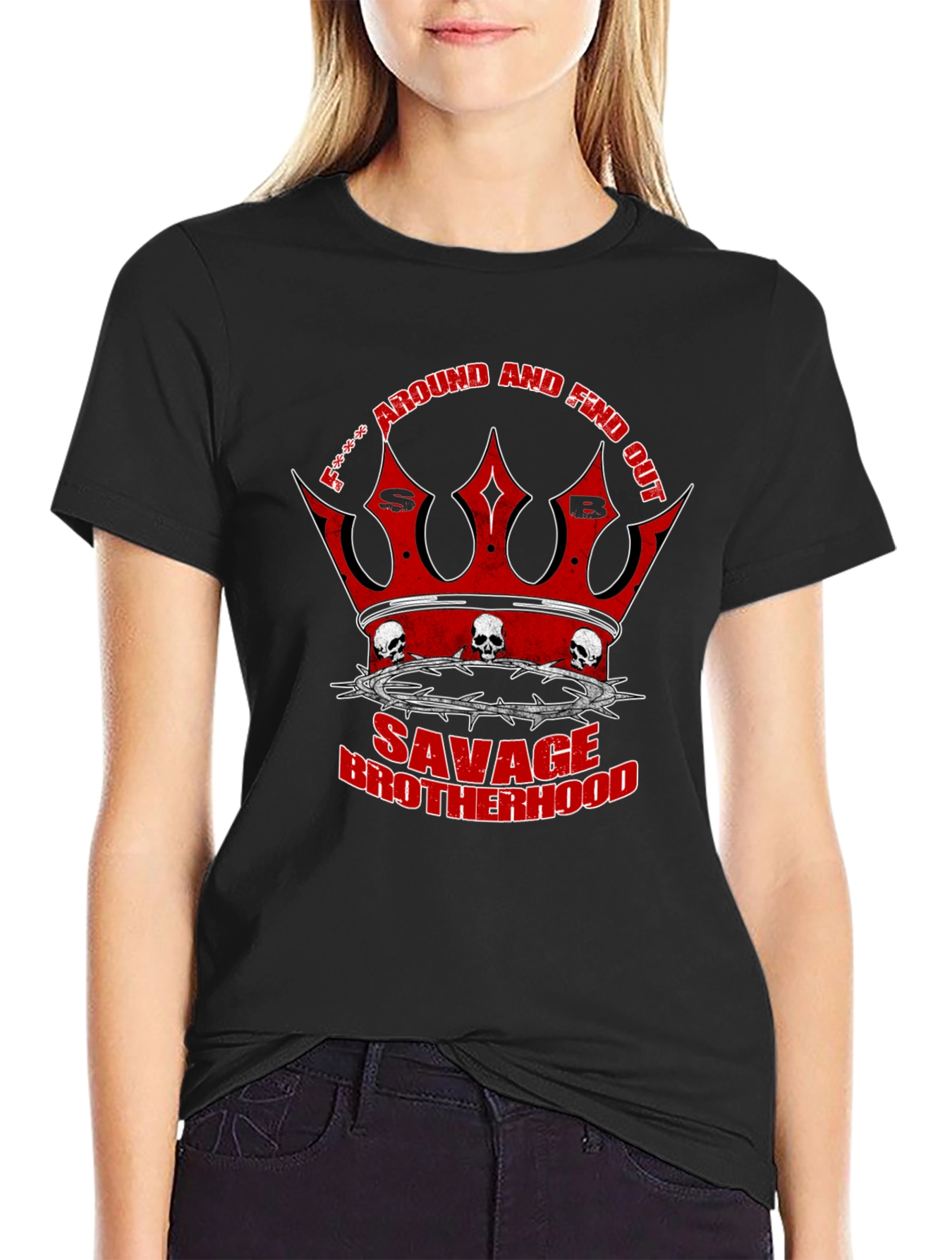 Savage Brotherhood Graphic T-Shirt