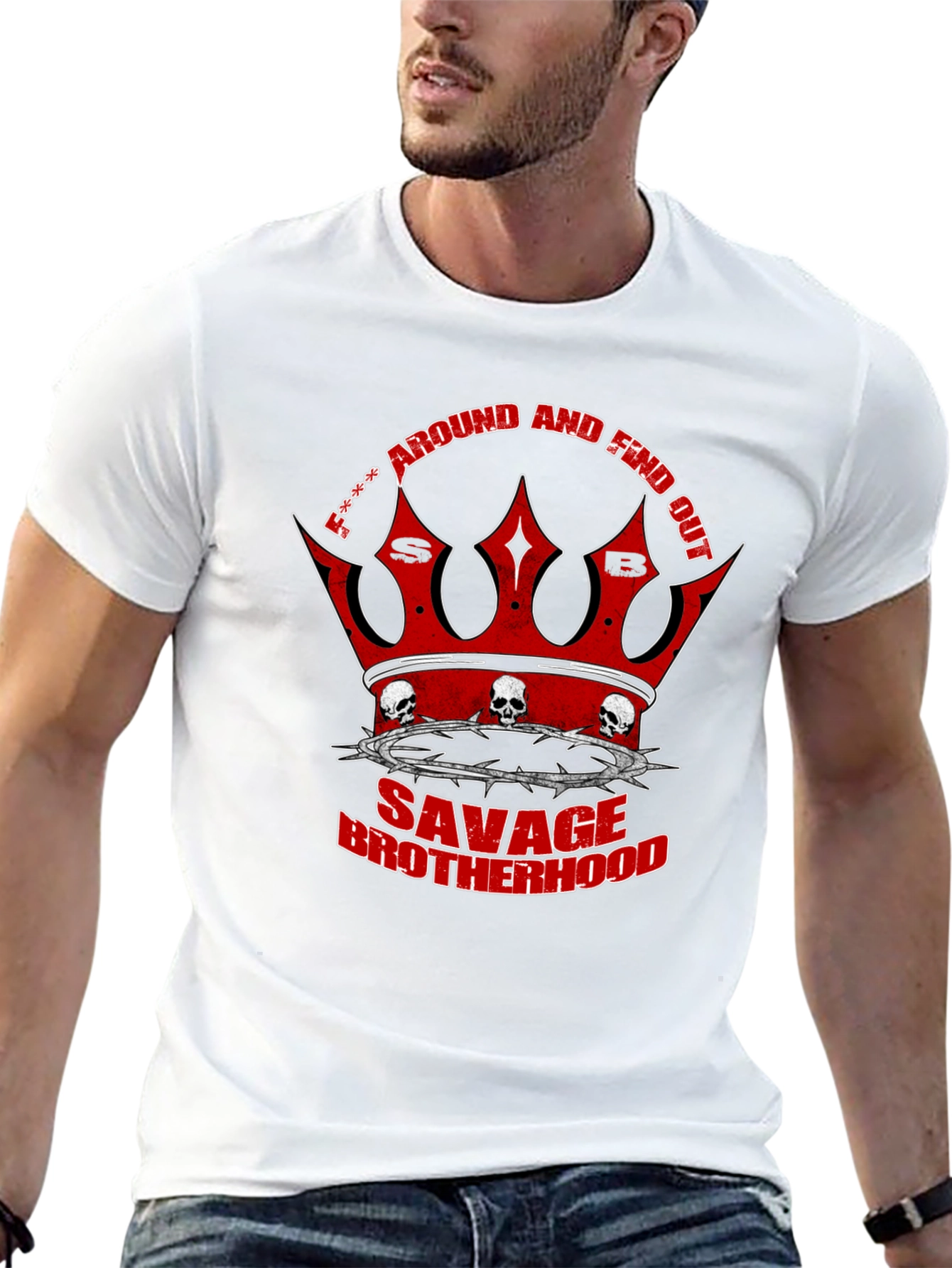 Savage Brotherhood Graphic T-Shirt