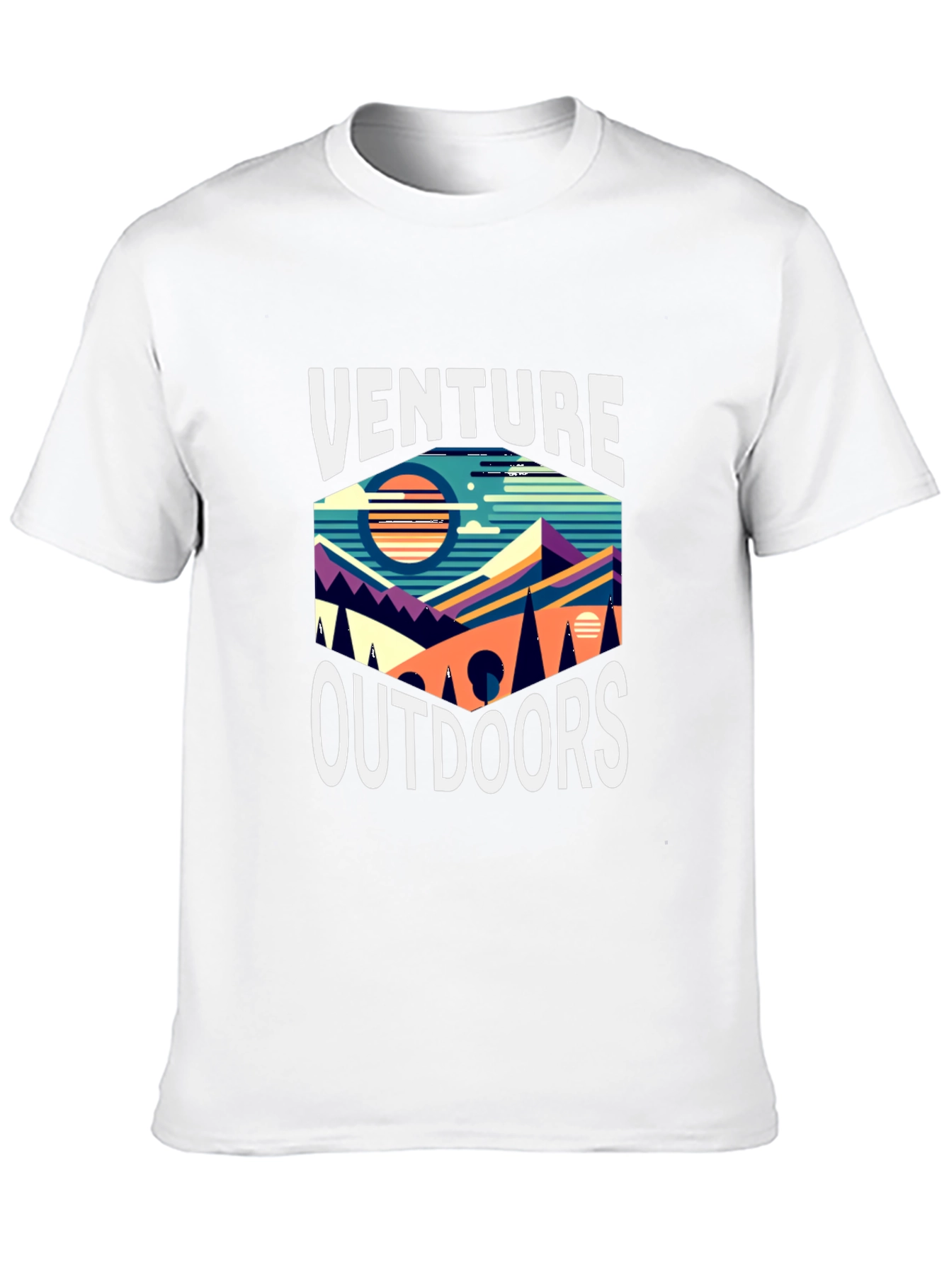 Venture Outdoors Graphic Tee - Black