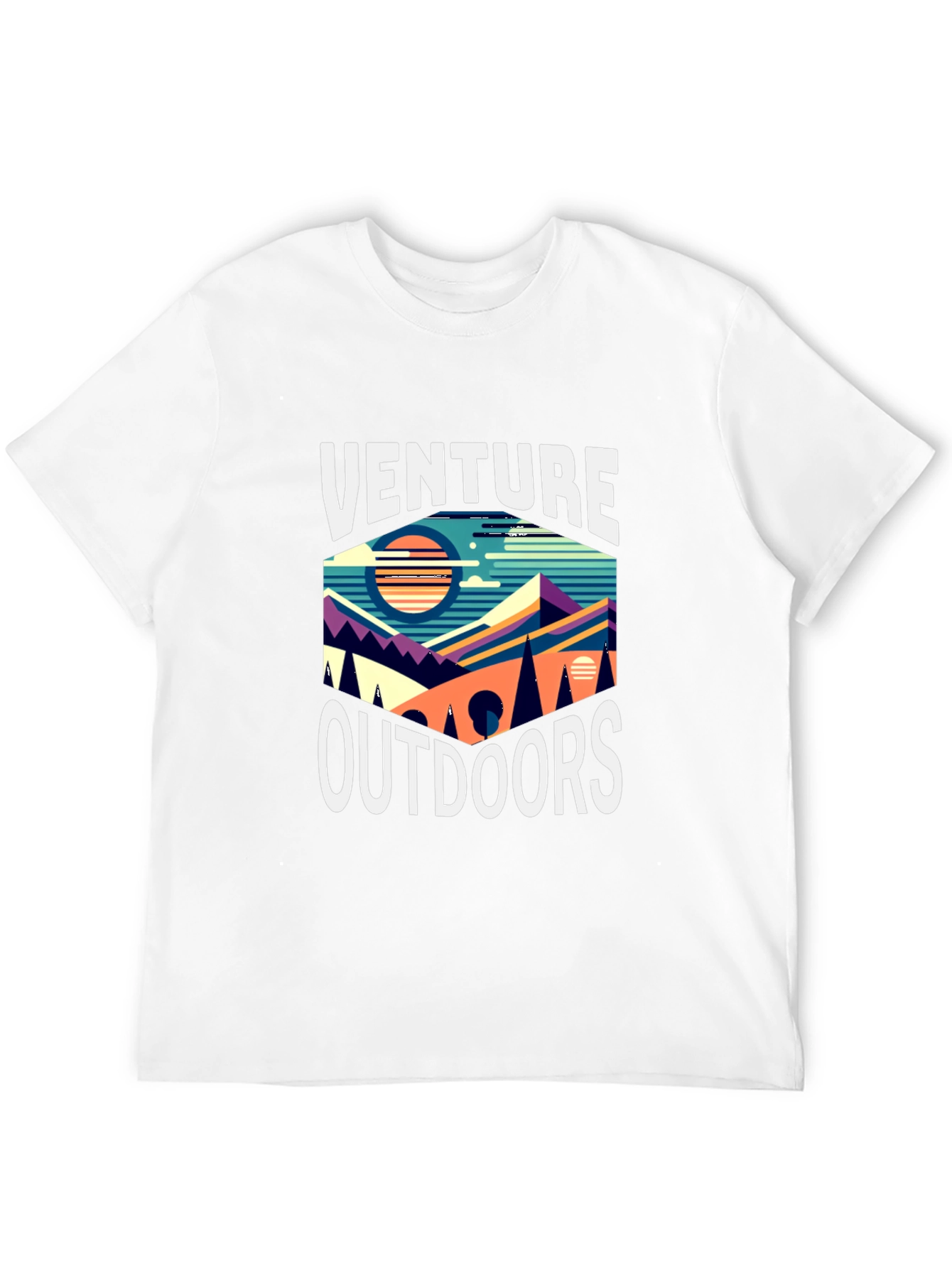 Venture Outdoors Graphic Tee - Black