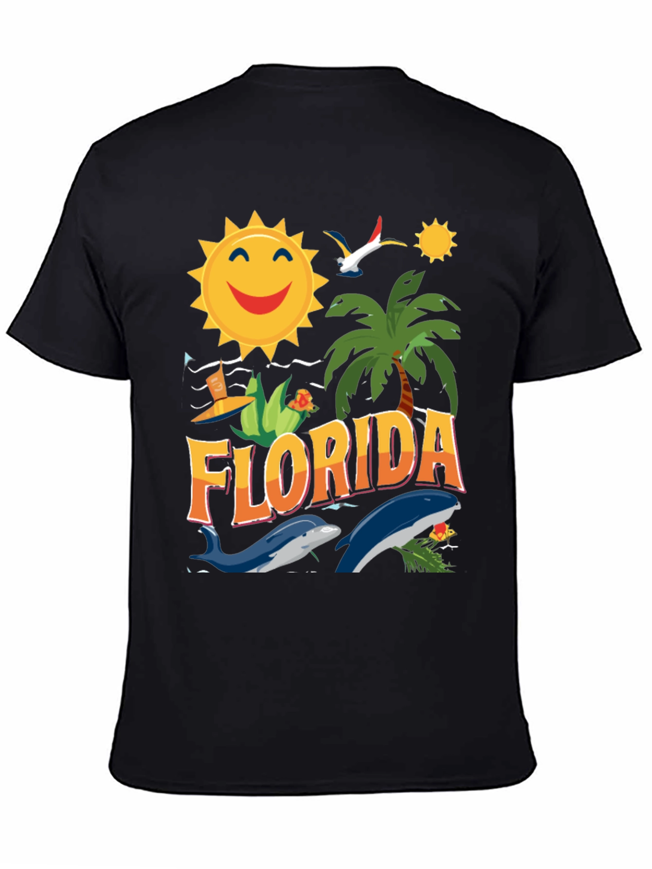 Florida Graphic T-Shirt - Sunny Beach Theme