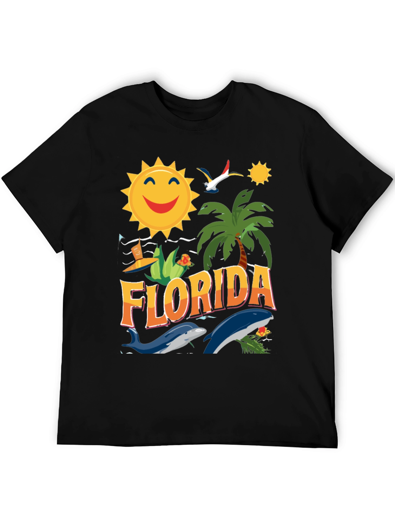 Florida Graphic T-Shirt - Sunny Beach Theme