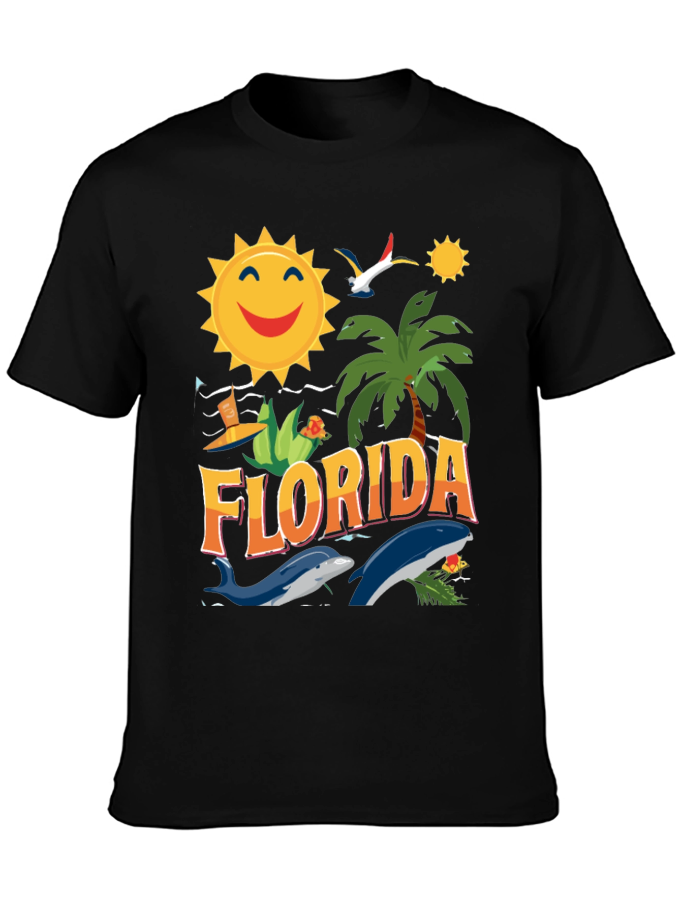 Florida Graphic T-Shirt - Sunny Beach Theme