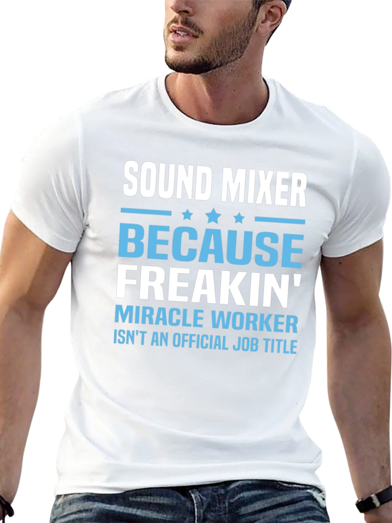Sound Mixer Funny Job Title T-Shirt