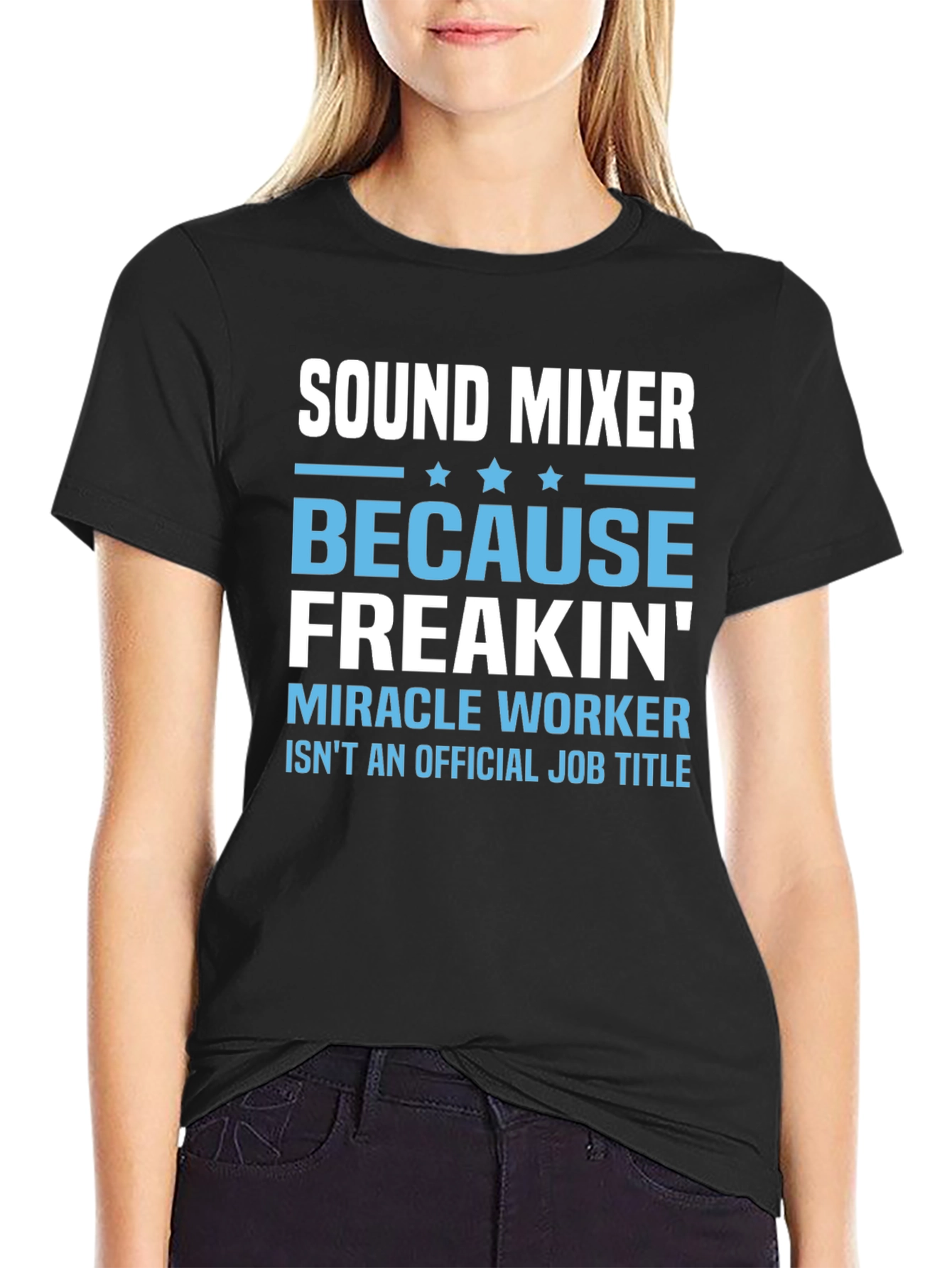 Sound Mixer Funny Job Title T-Shirt