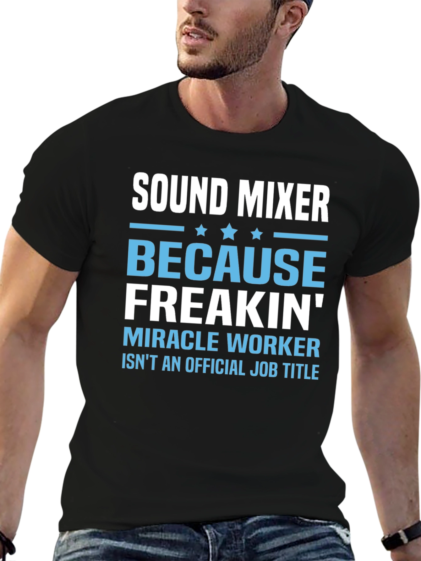 Sound Mixer Funny Job Title T-Shirt