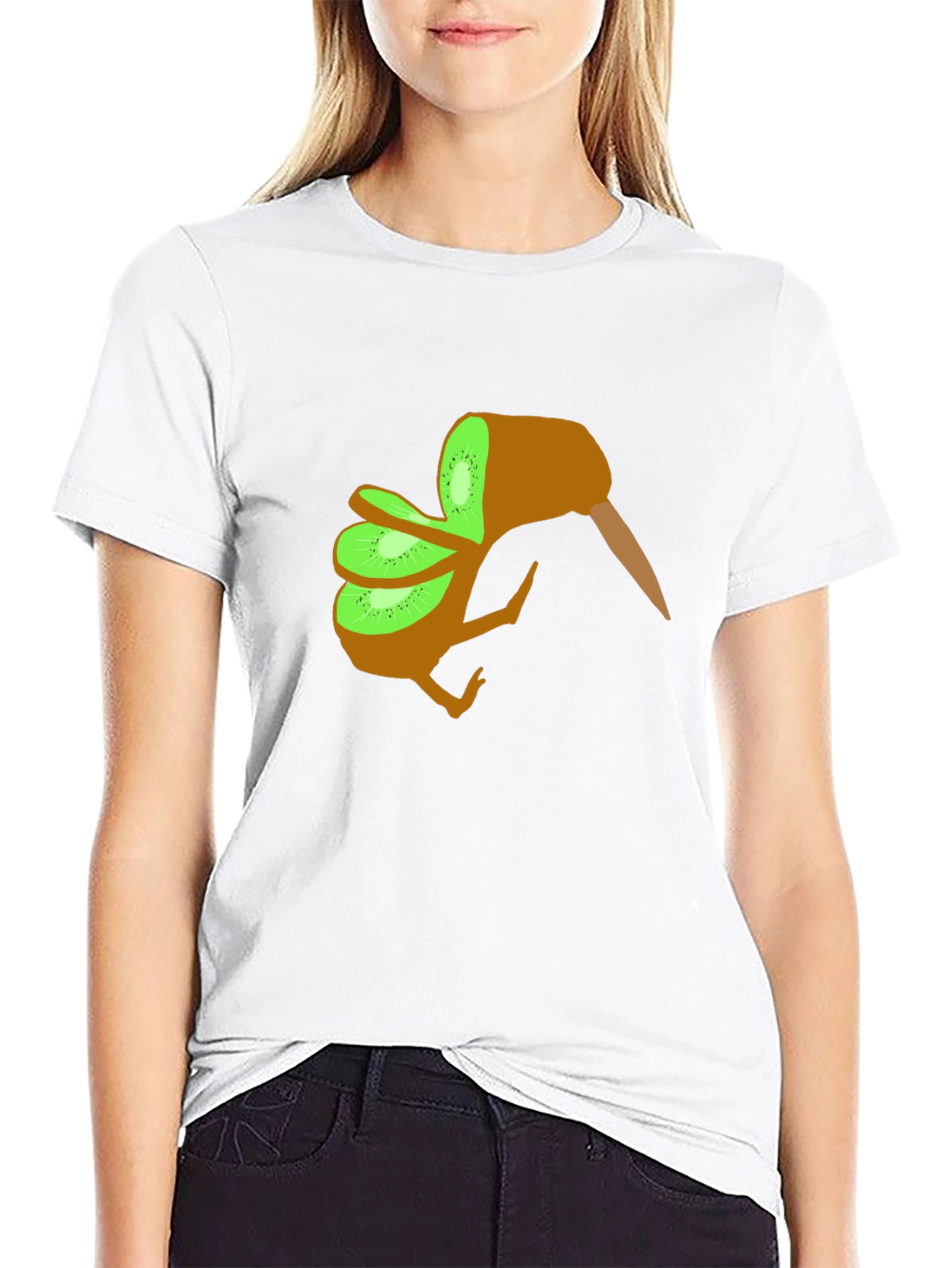 Kiwi Bird Graphic T-Shirt