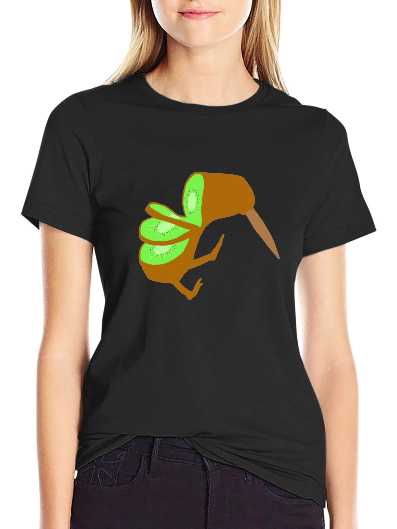 Kiwi Bird Graphic T-Shirt