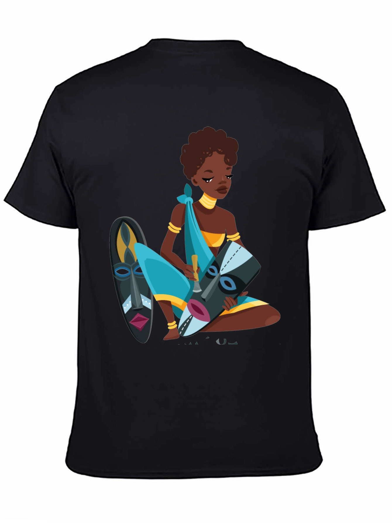 Artisan Mask Maker Tee - Unique Graphic Design