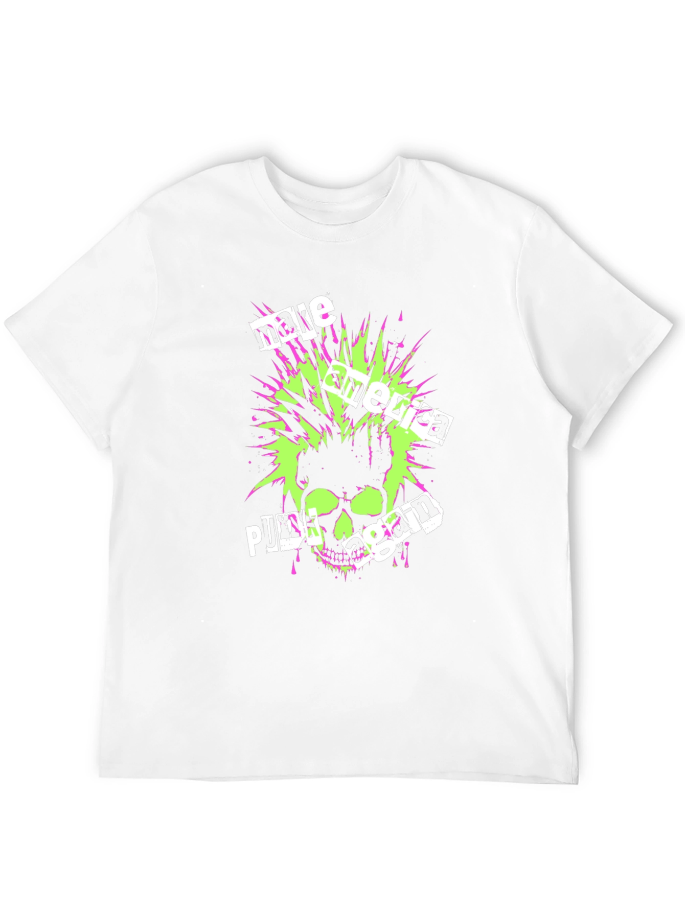 Punk Skull Graphic Tee - Make America Punk Again!