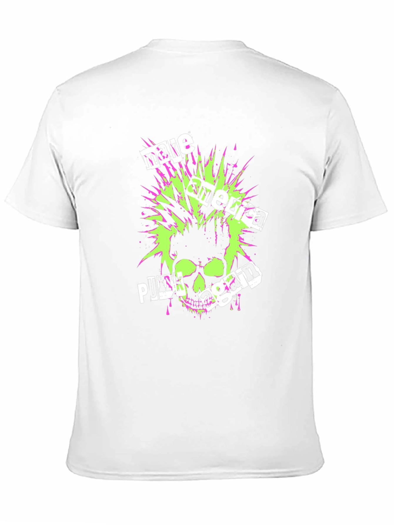 Punk Skull Graphic Tee - Make America Punk Again!