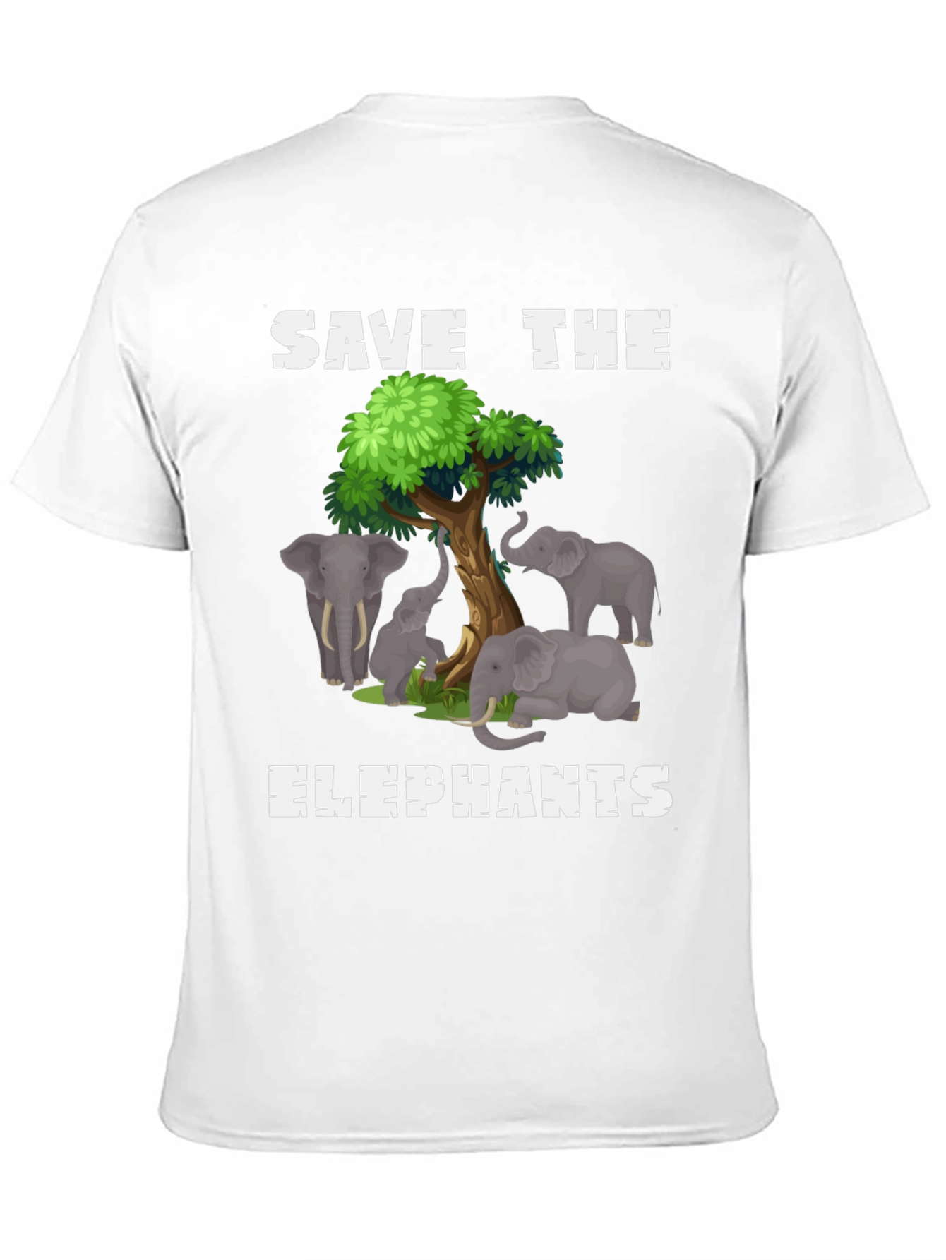 Save the Elephants Graphic T-Shirt