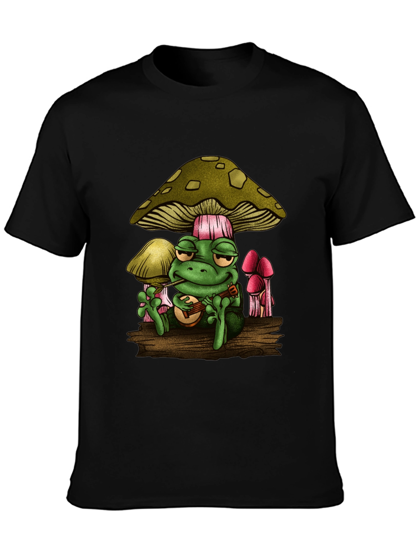 Funky Frog Musician Graphic Tee