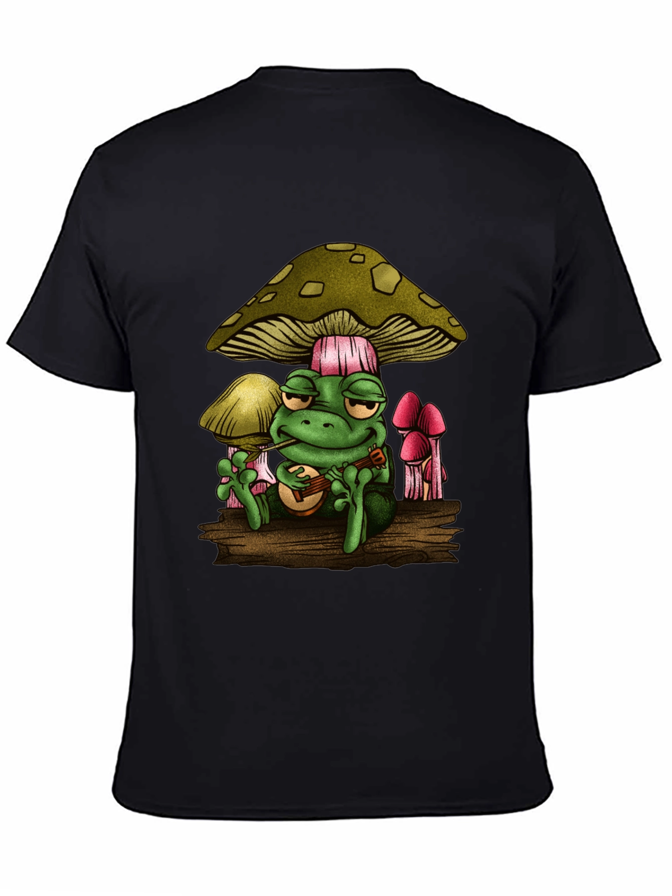Funky Frog Musician Graphic Tee