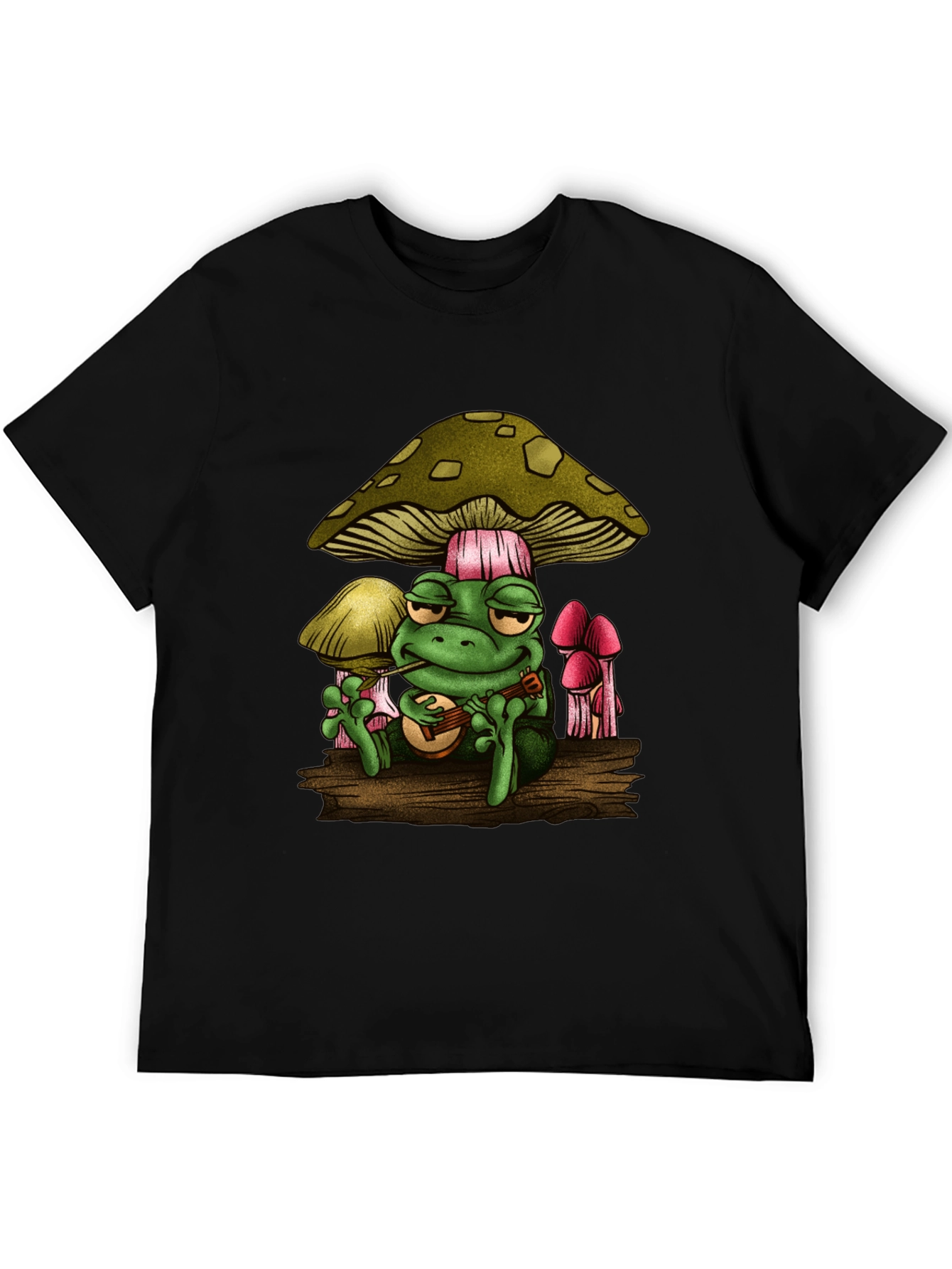 Funky Frog Musician Graphic Tee