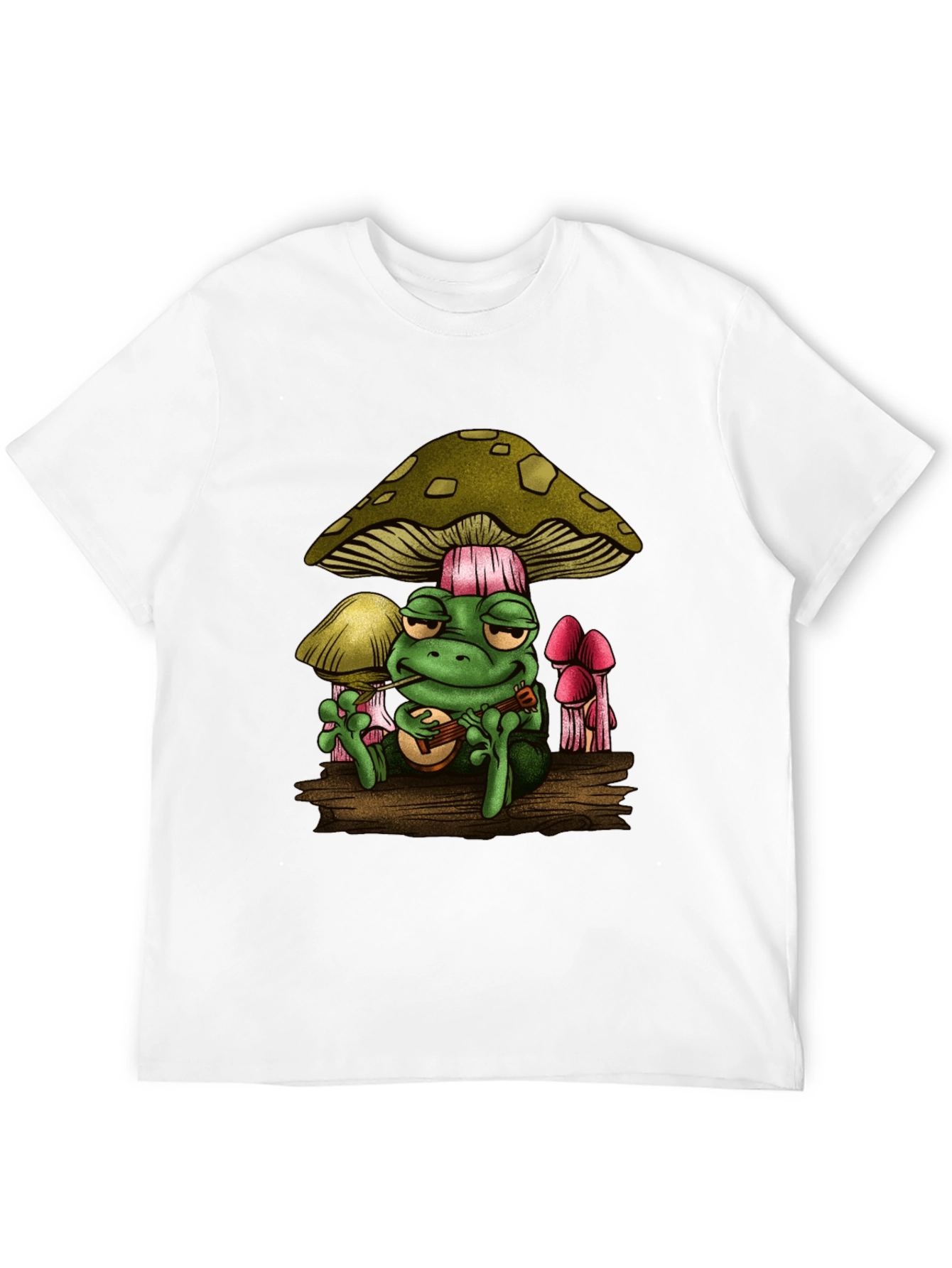 Funky Frog Musician Graphic Tee