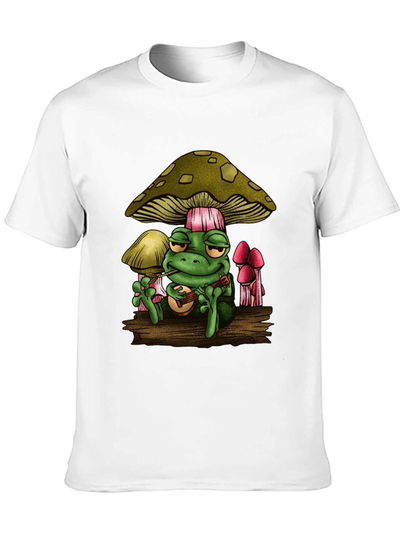 Funky Frog Musician Graphic Tee