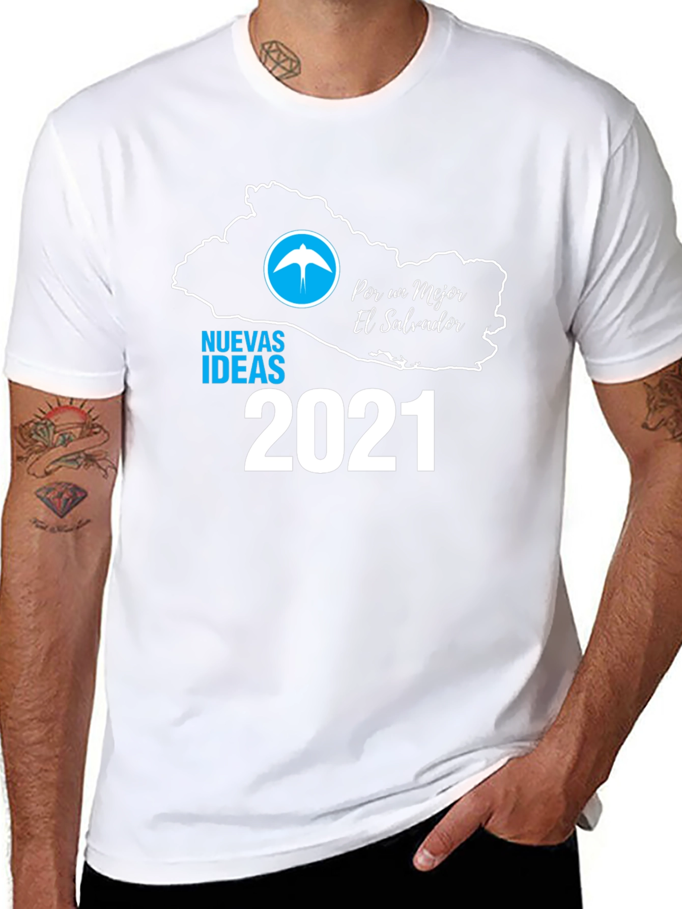 El Salvador Nuevas Ideas 2021 T-Shirt