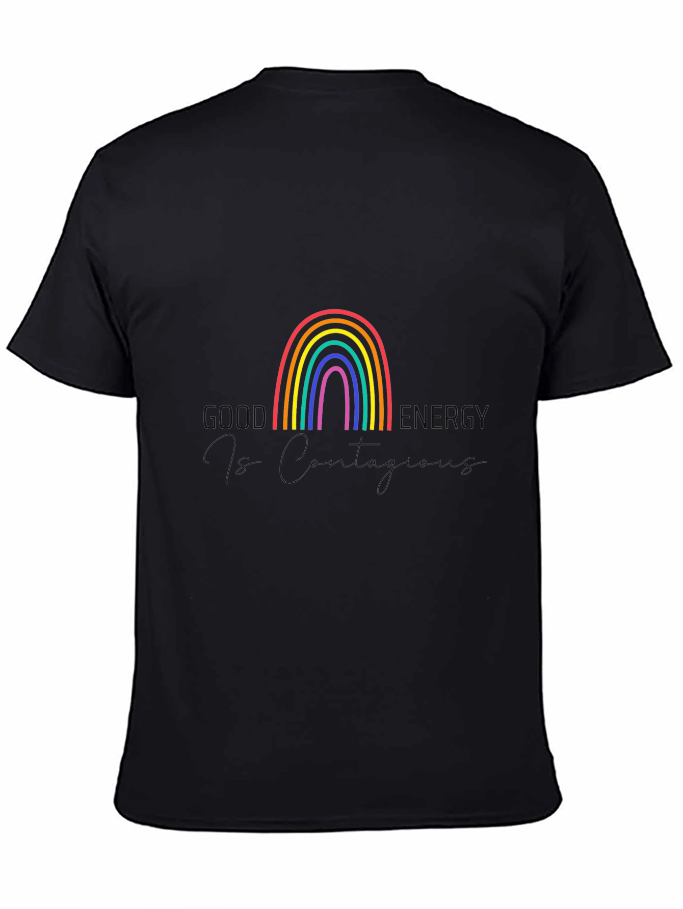 Good Energy No Quantity Rainbow T-Shirt