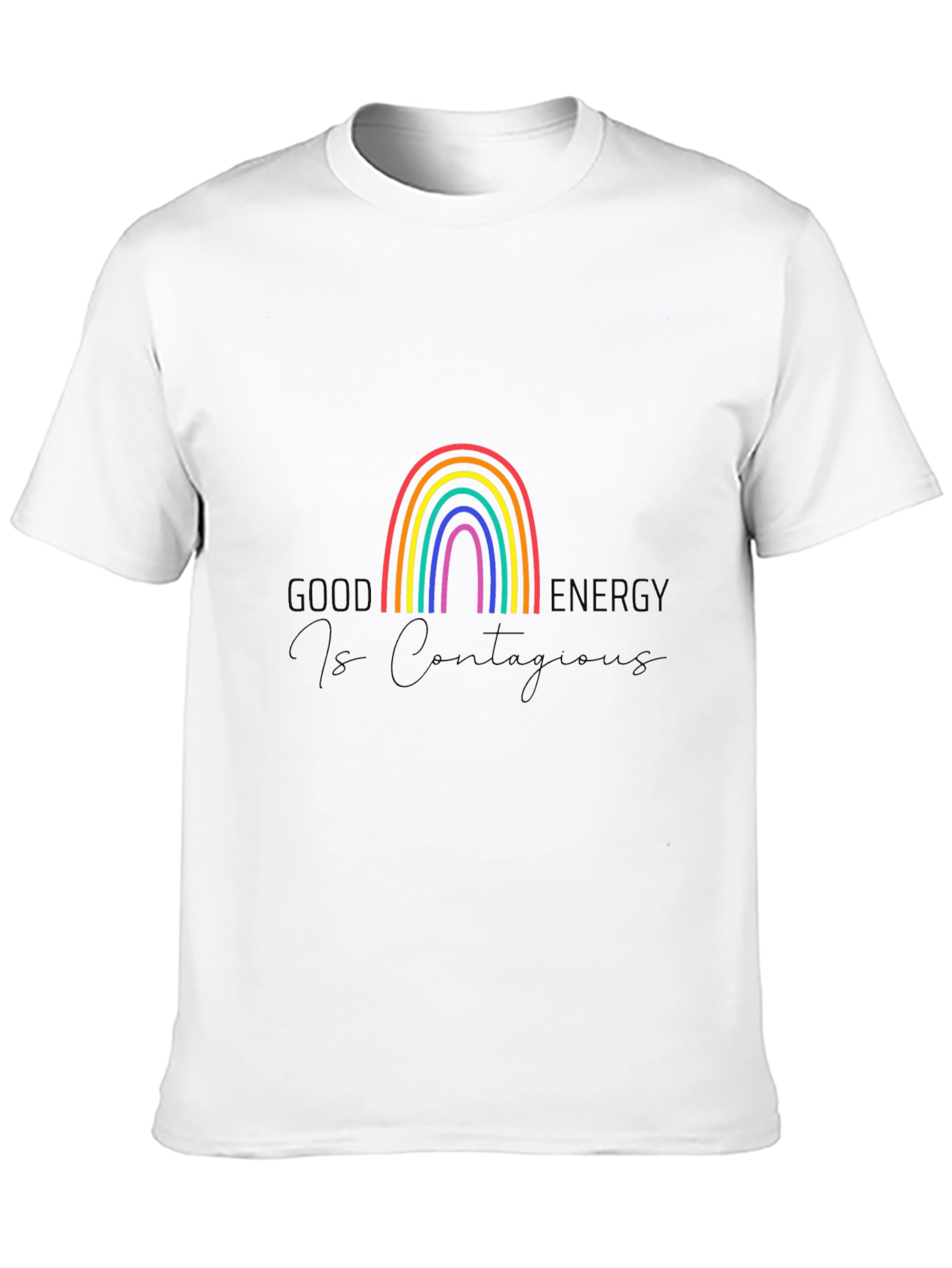 Good Energy No Quantity Rainbow T-Shirt