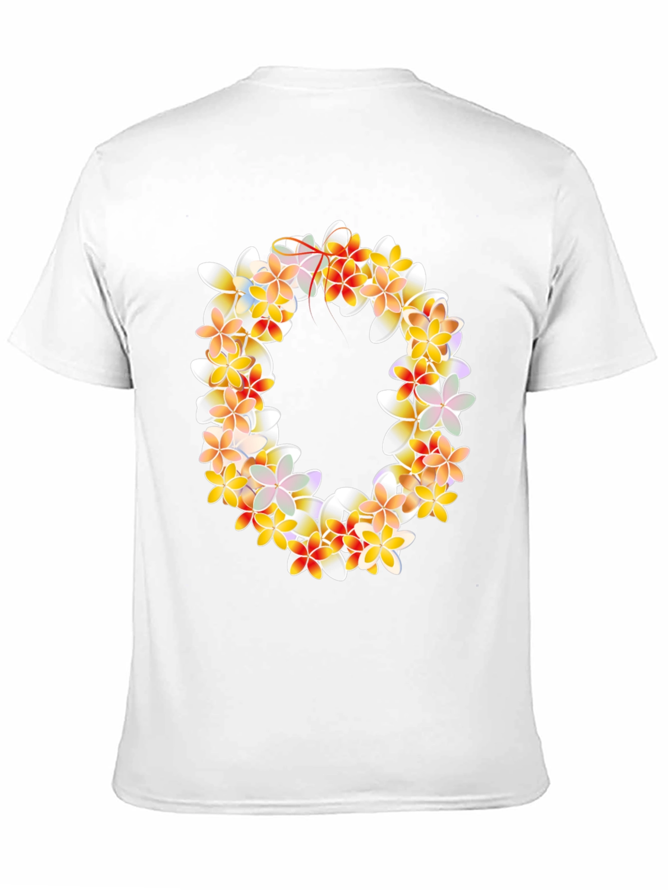Floral Wreath Graphic Tee - Black T-Shirt