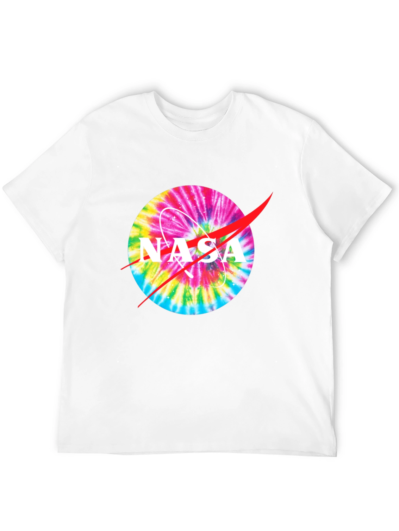 NASA Tie-Dye Logo Graphic T-Shirt