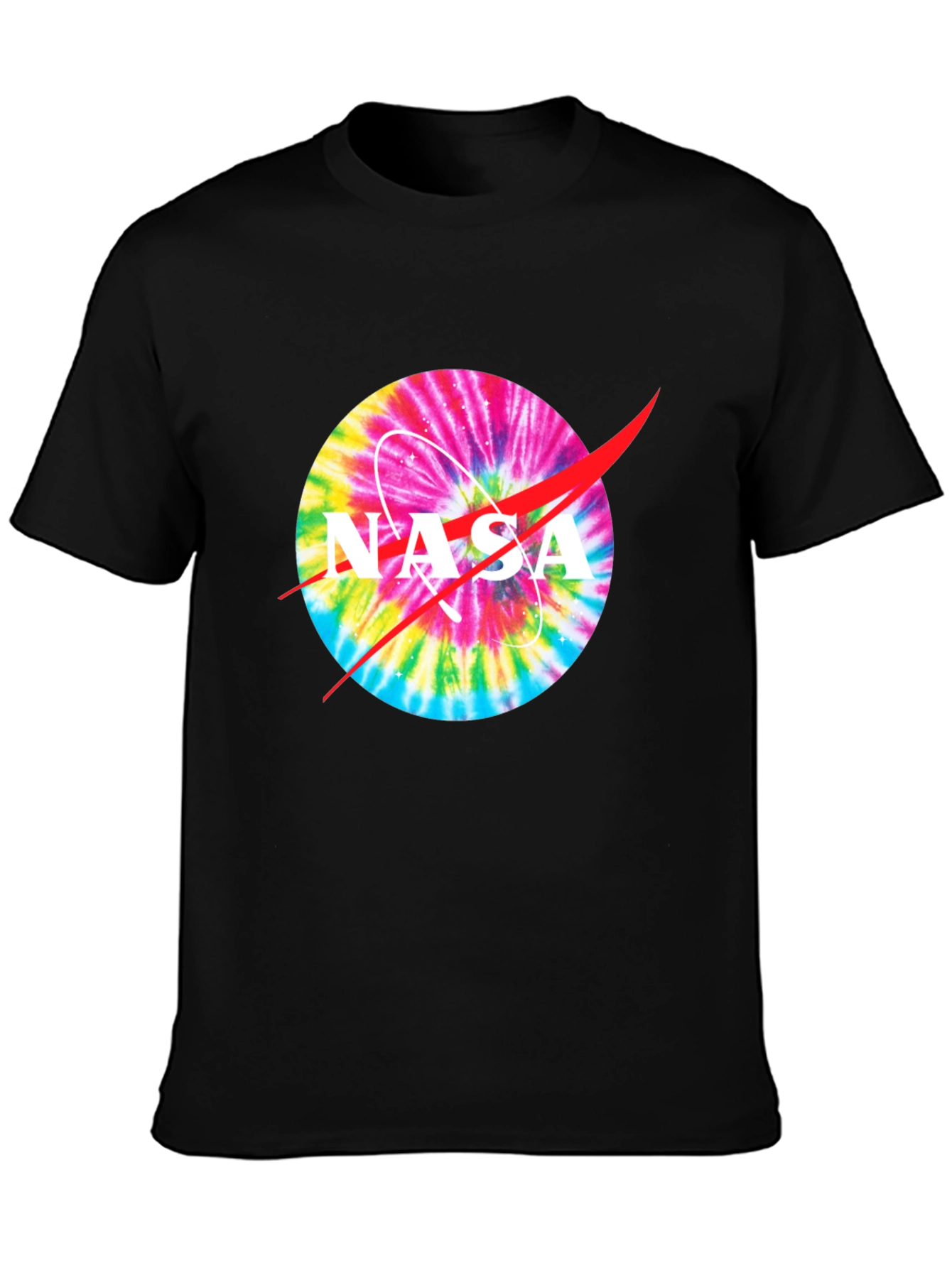NASA Tie-Dye Logo Graphic T-Shirt