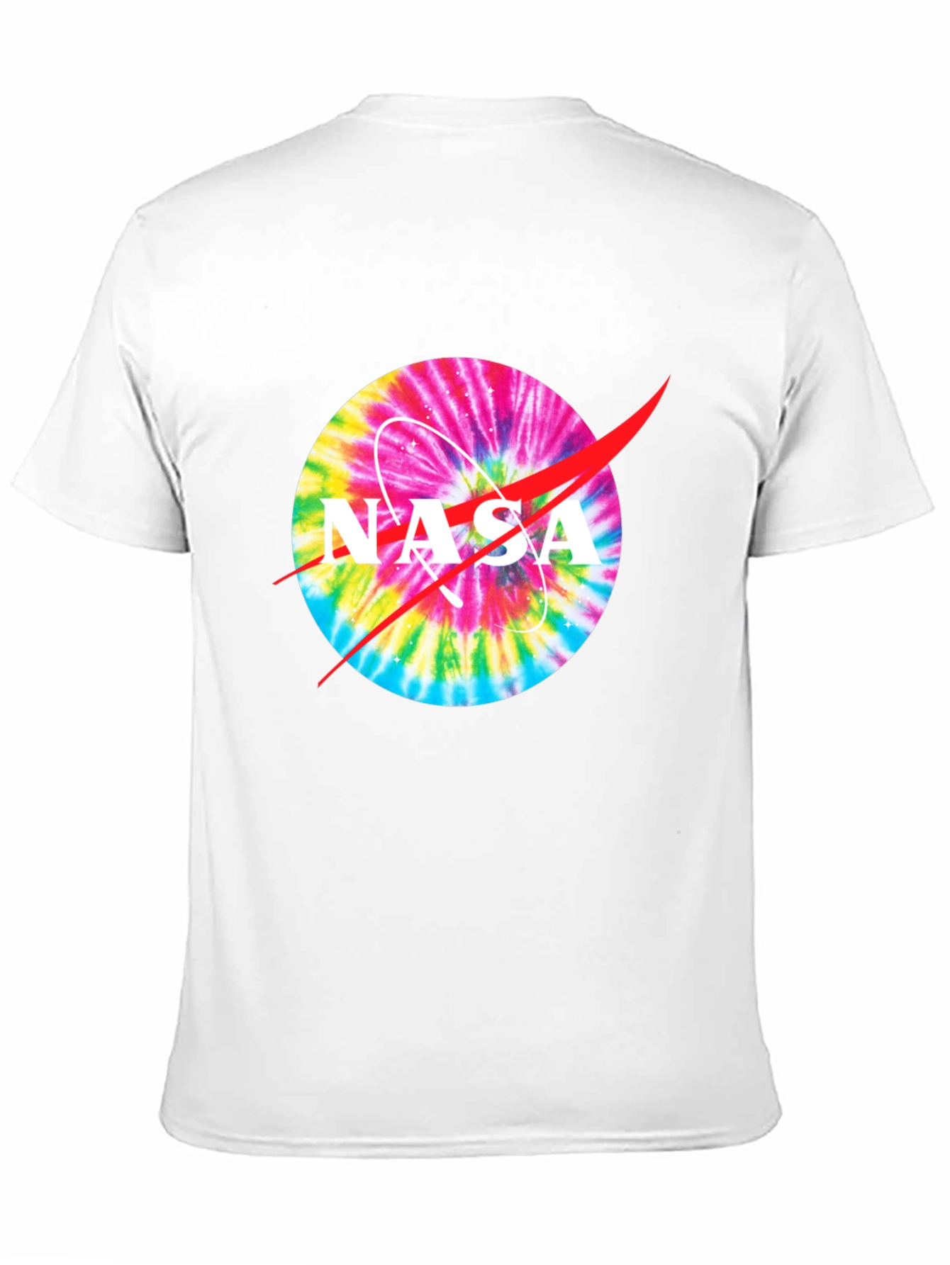 NASA Tie-Dye Logo Graphic T-Shirt