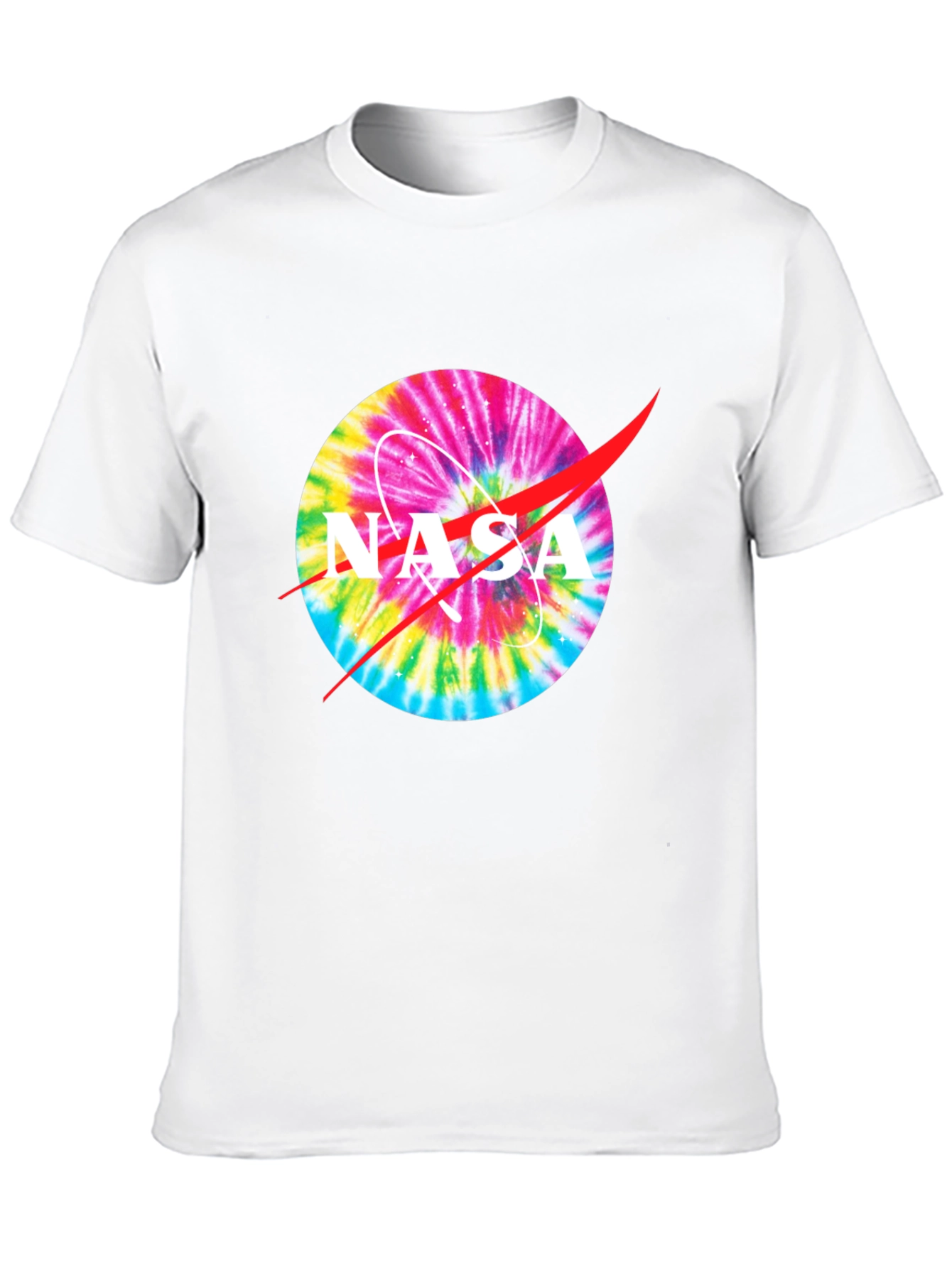 NASA Tie-Dye Logo Graphic T-Shirt