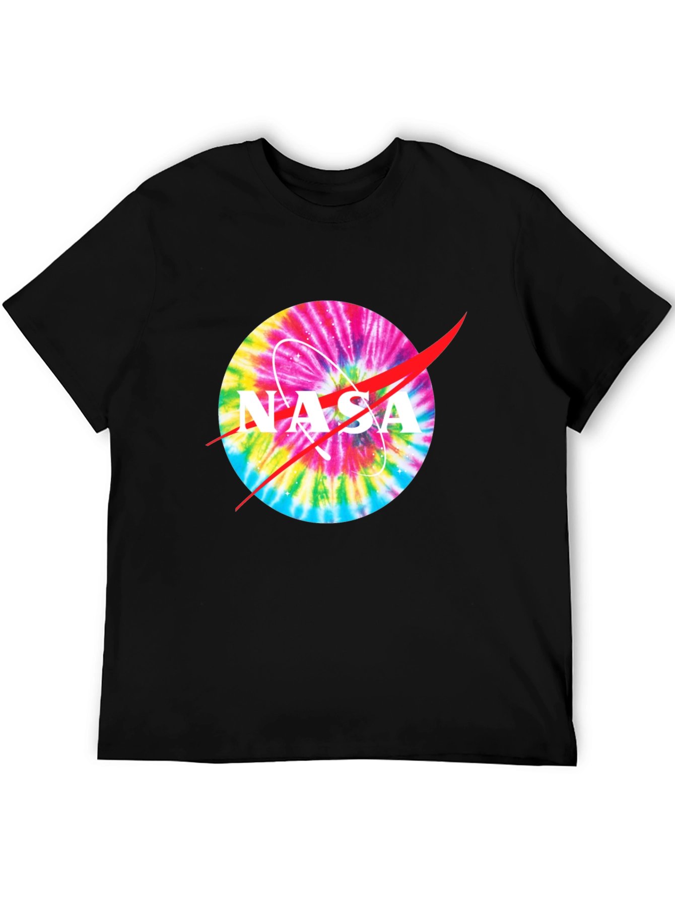NASA Tie-Dye Logo Graphic T-Shirt