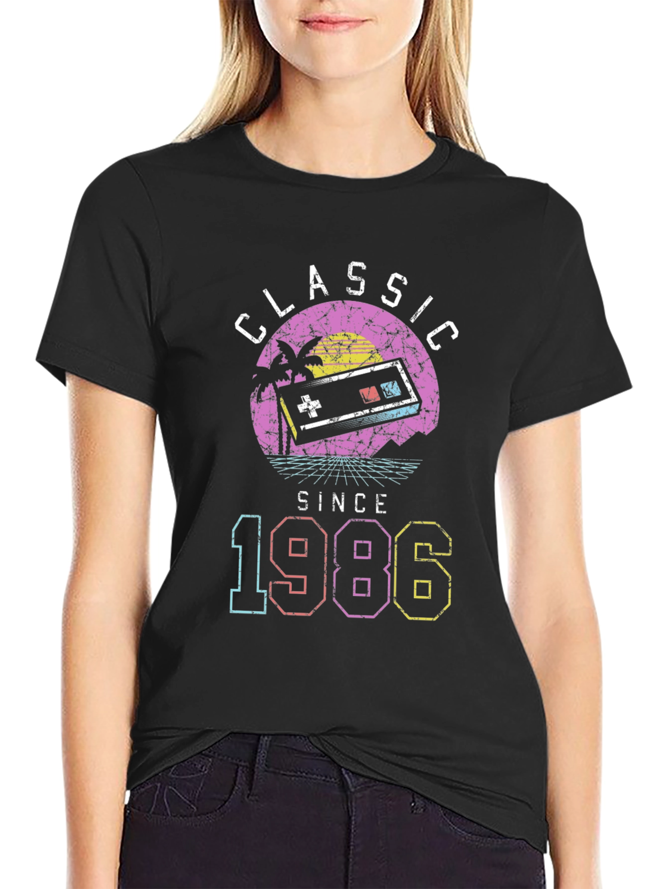 Classic Since 1986 Retro Gaming T-Shirt