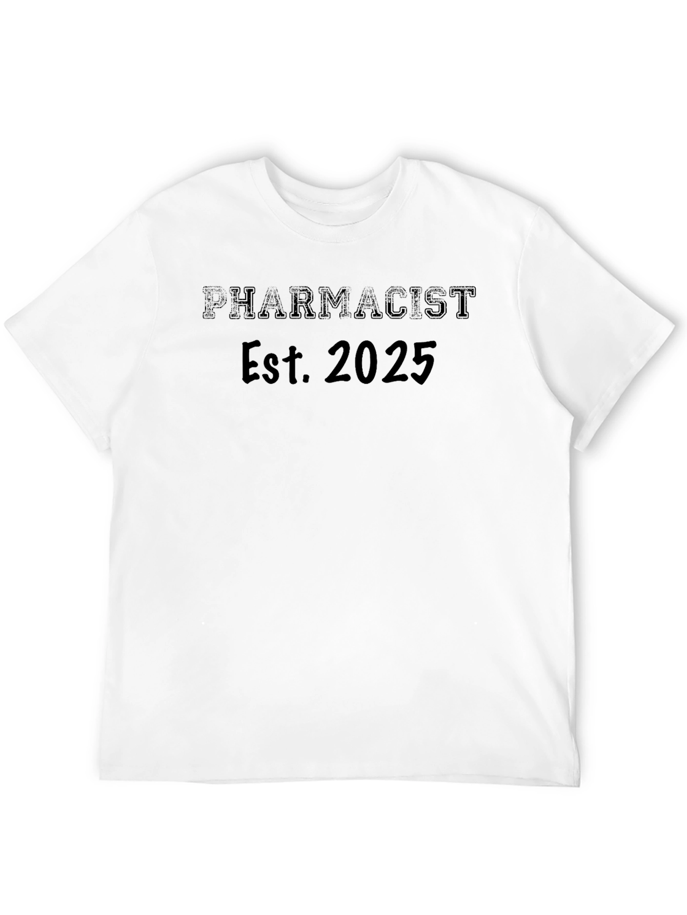 Pharmacist Est. 2025 Black T-Shirt