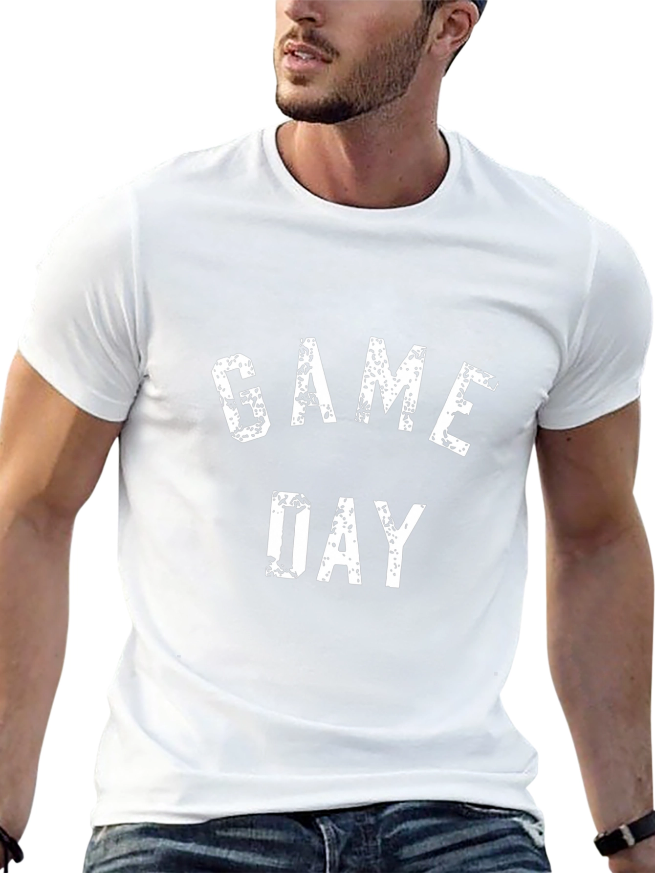 Game Day T-Shirt - Black Cotton Tee