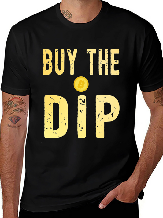 Buy The Dip Bitcoin T-Shirt - Crypto Investor Tee