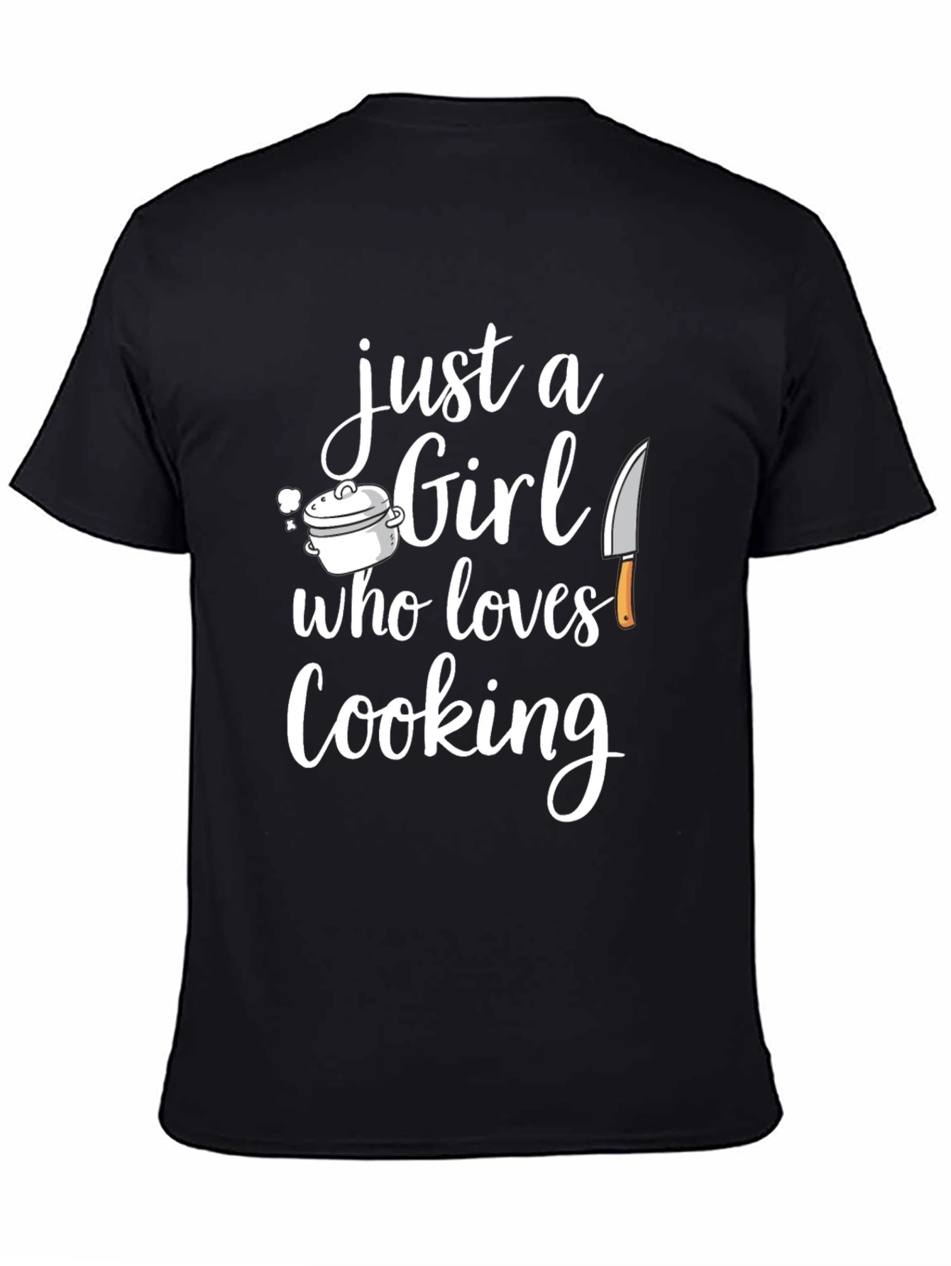 Just a Girl Who Loves Cooking T-Shirt