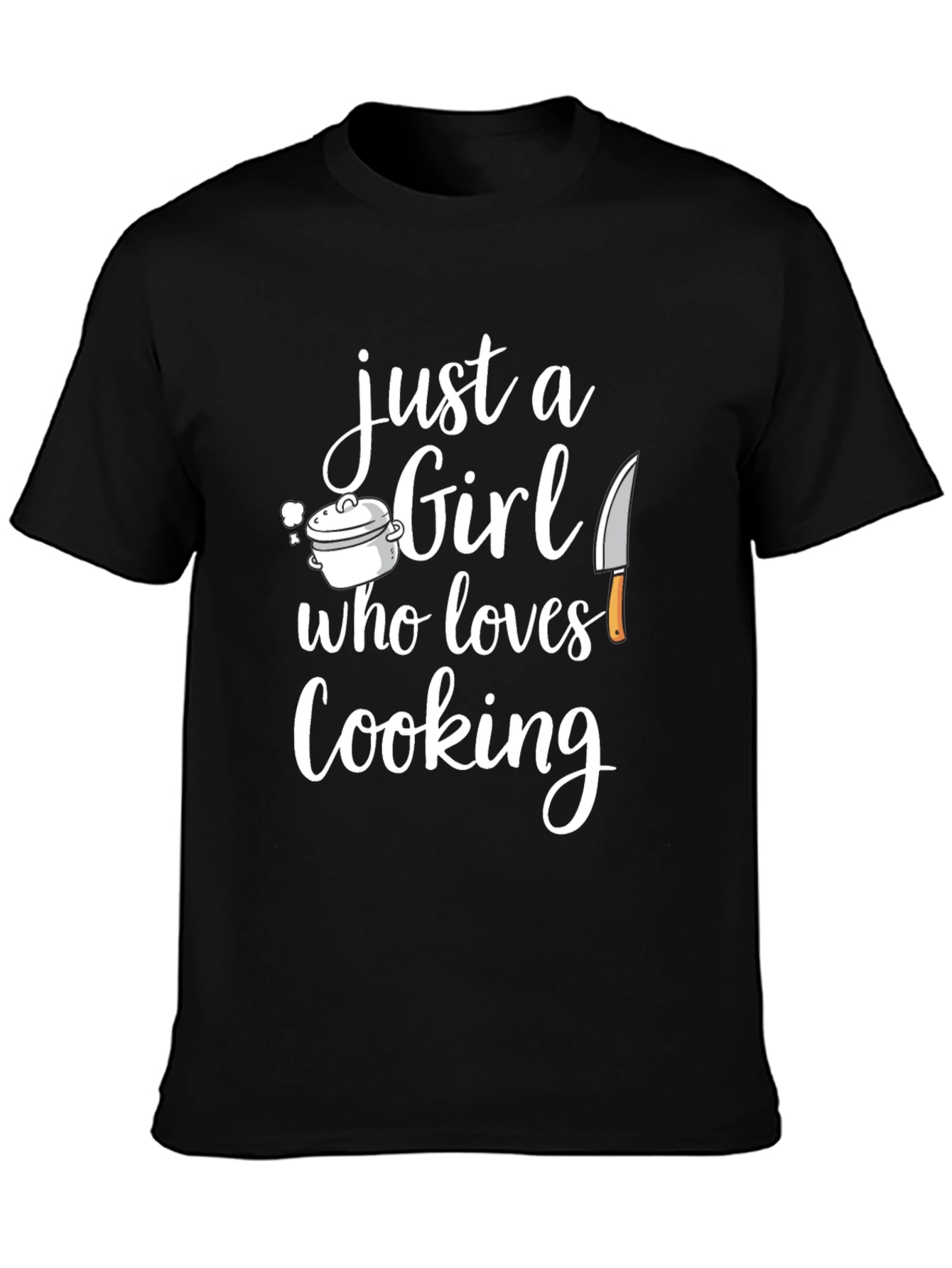 Just a Girl Who Loves Cooking T-Shirt