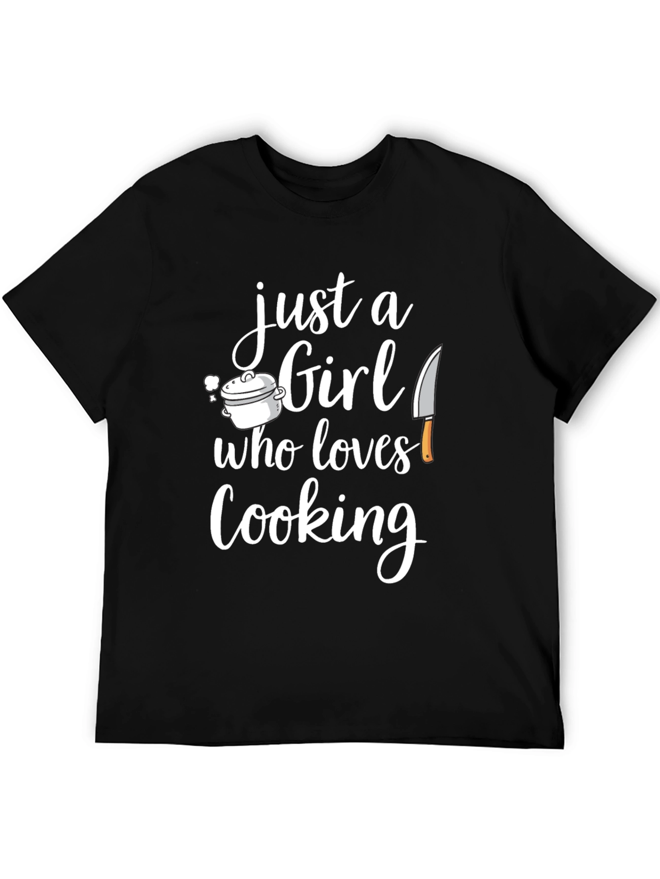 Just a Girl Who Loves Cooking T-Shirt