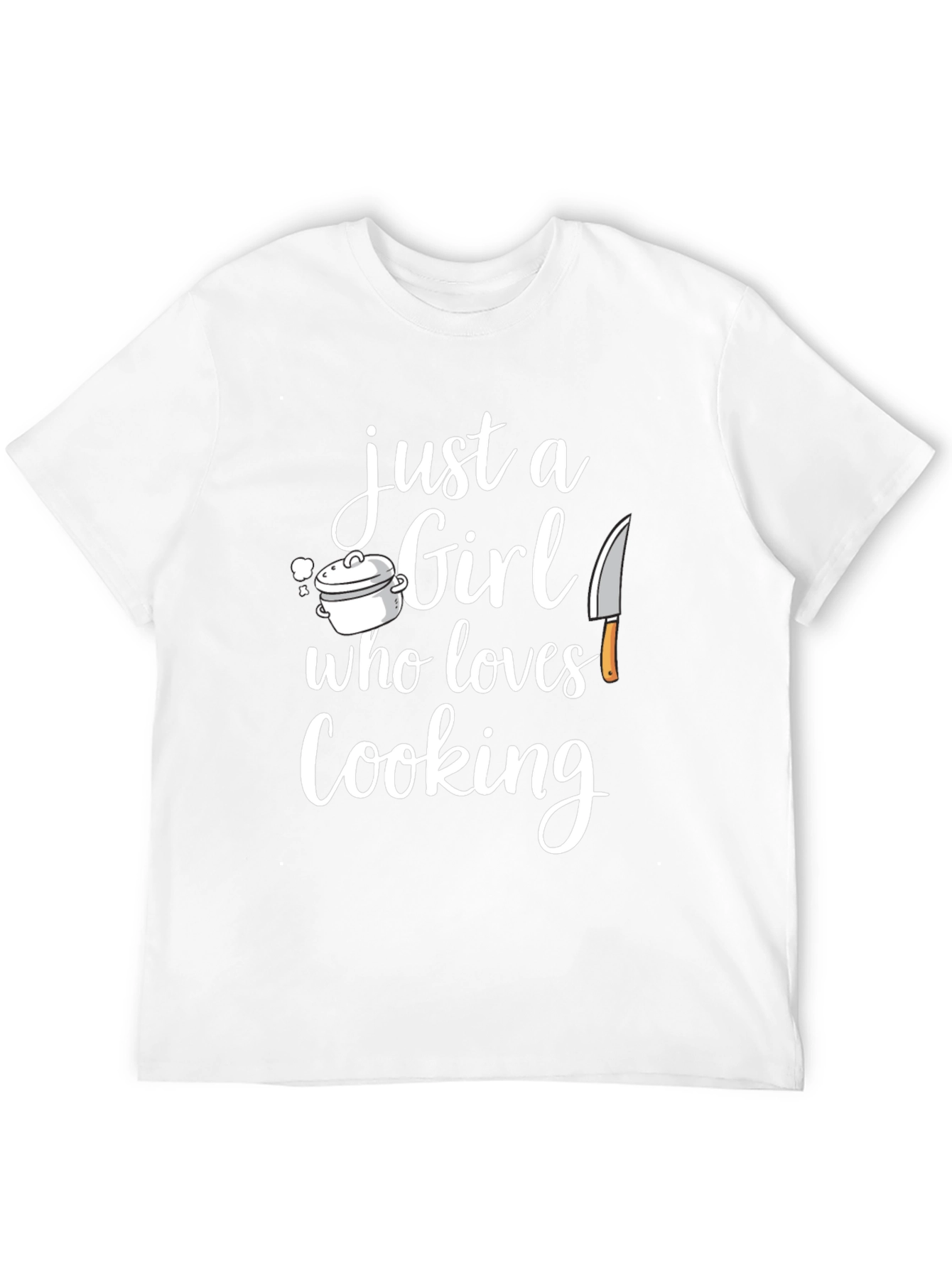 Just a Girl Who Loves Cooking T-Shirt