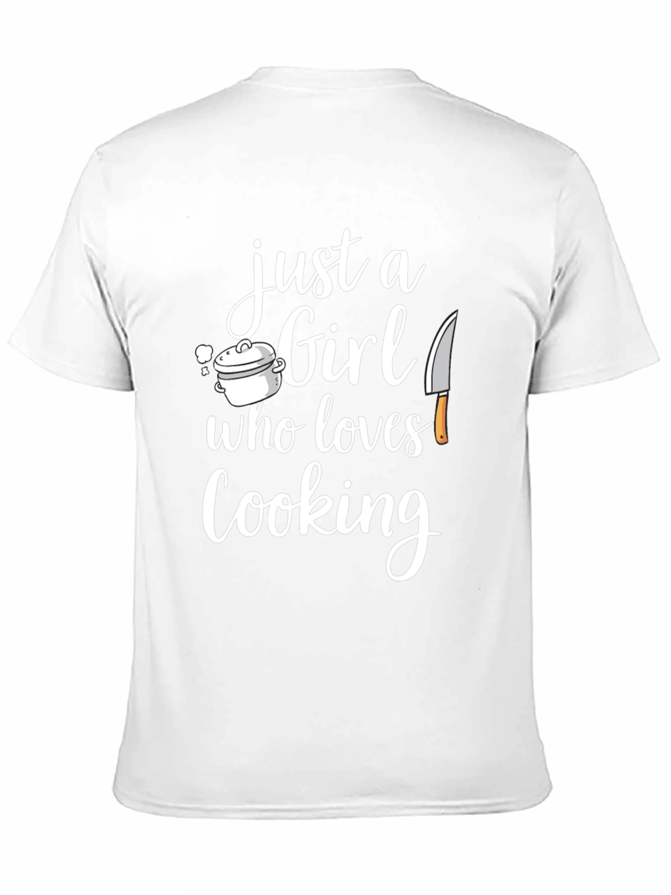 Just a Girl Who Loves Cooking T-Shirt
