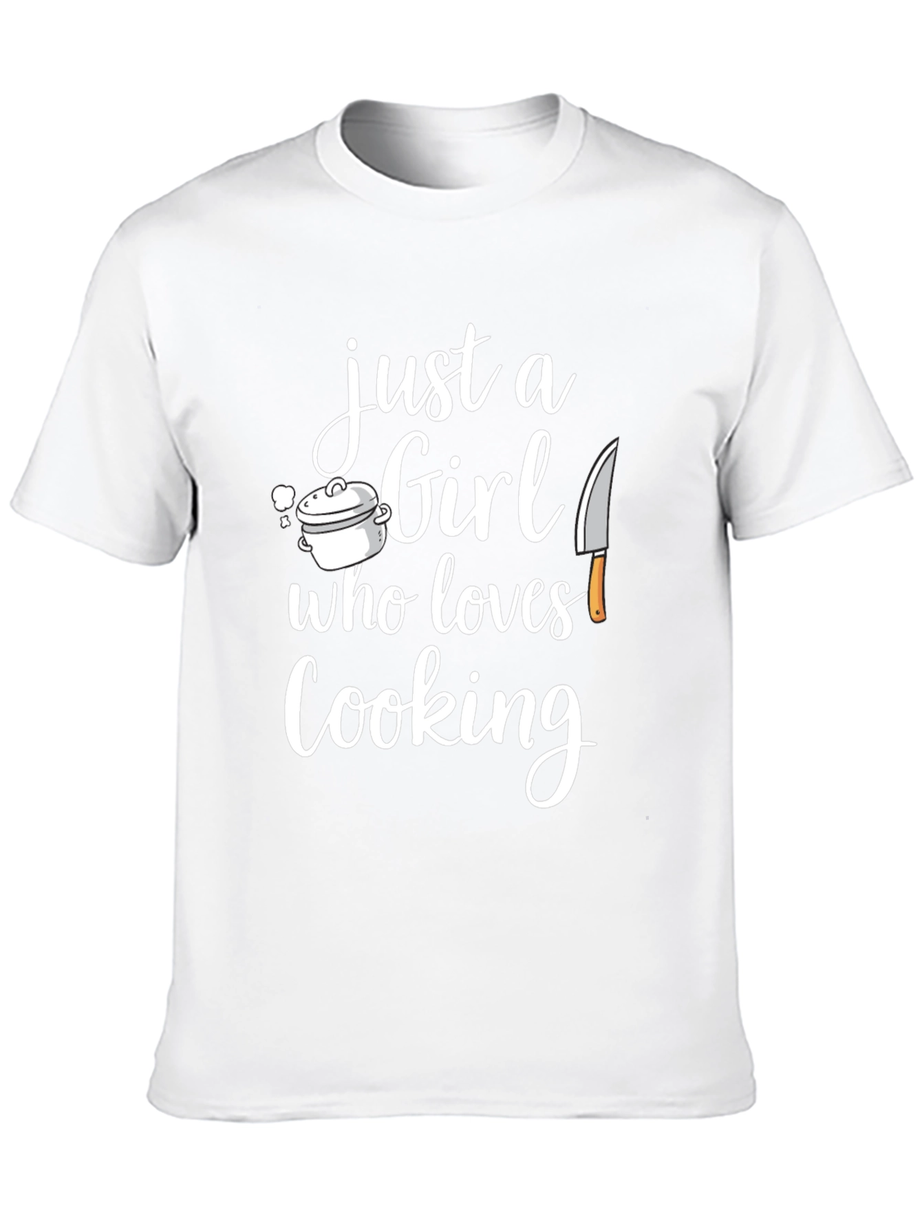 Just a Girl Who Loves Cooking T-Shirt