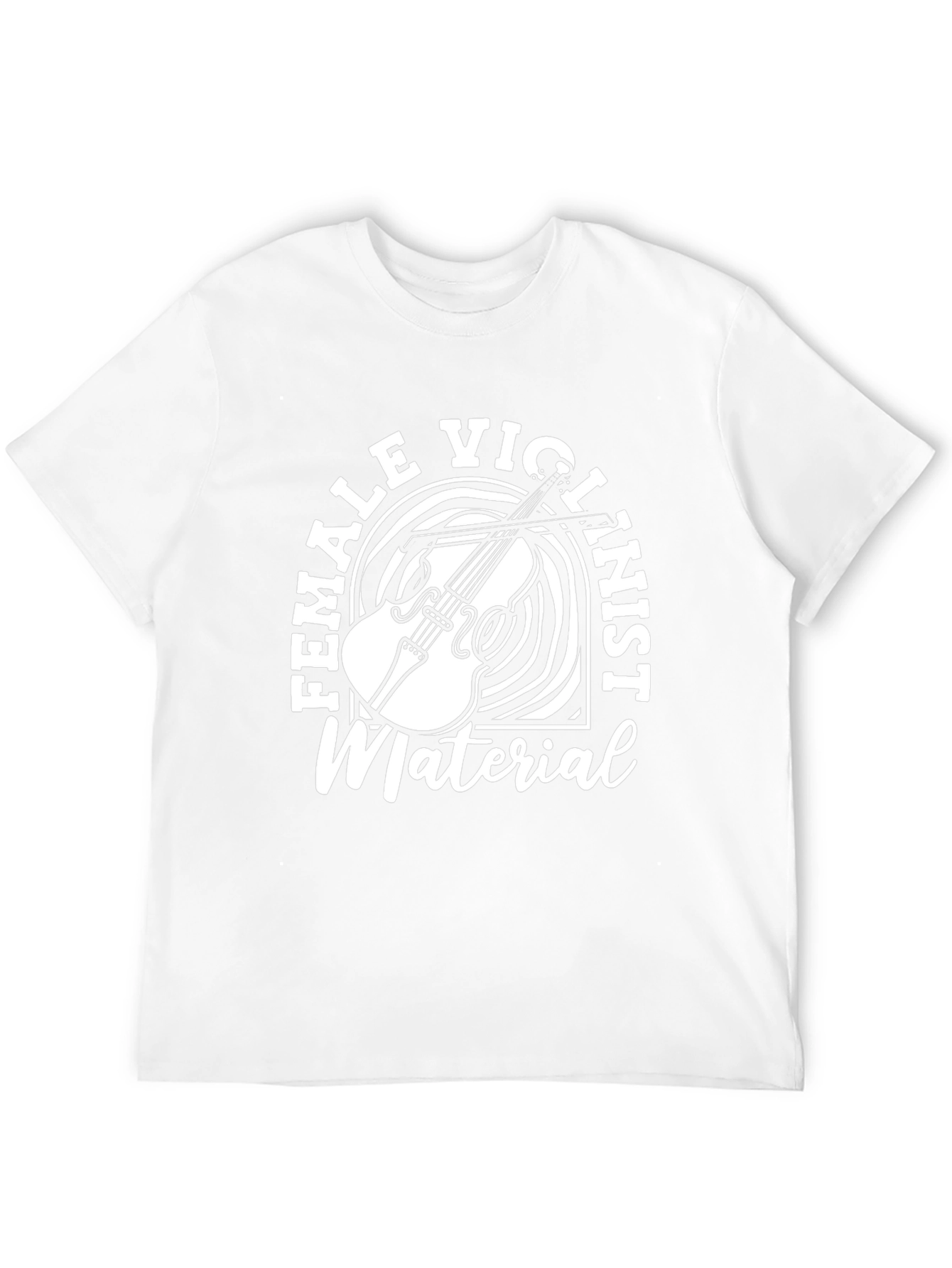 Female Violinist Material T-Shirt