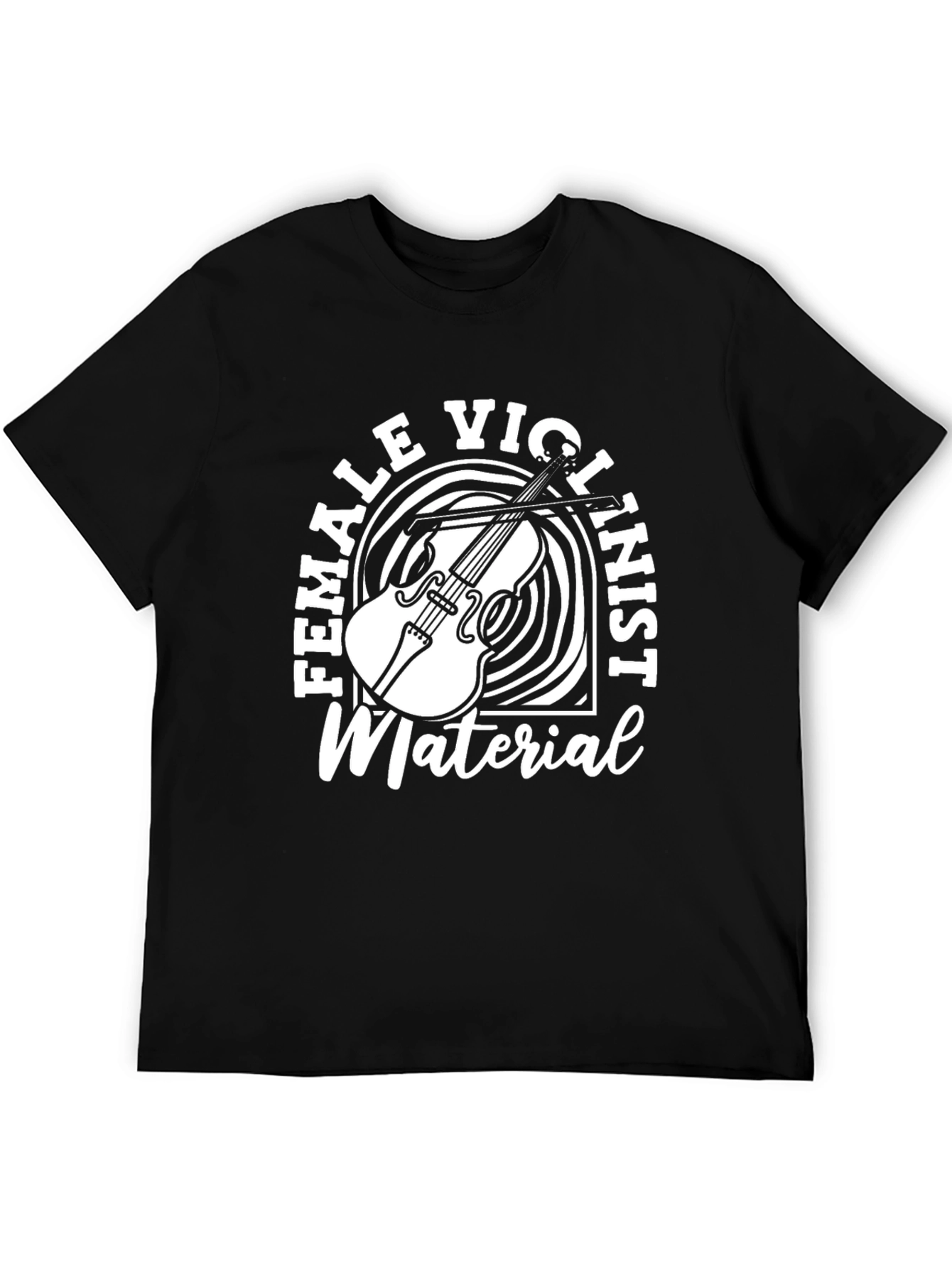 Female Violinist Material T-Shirt