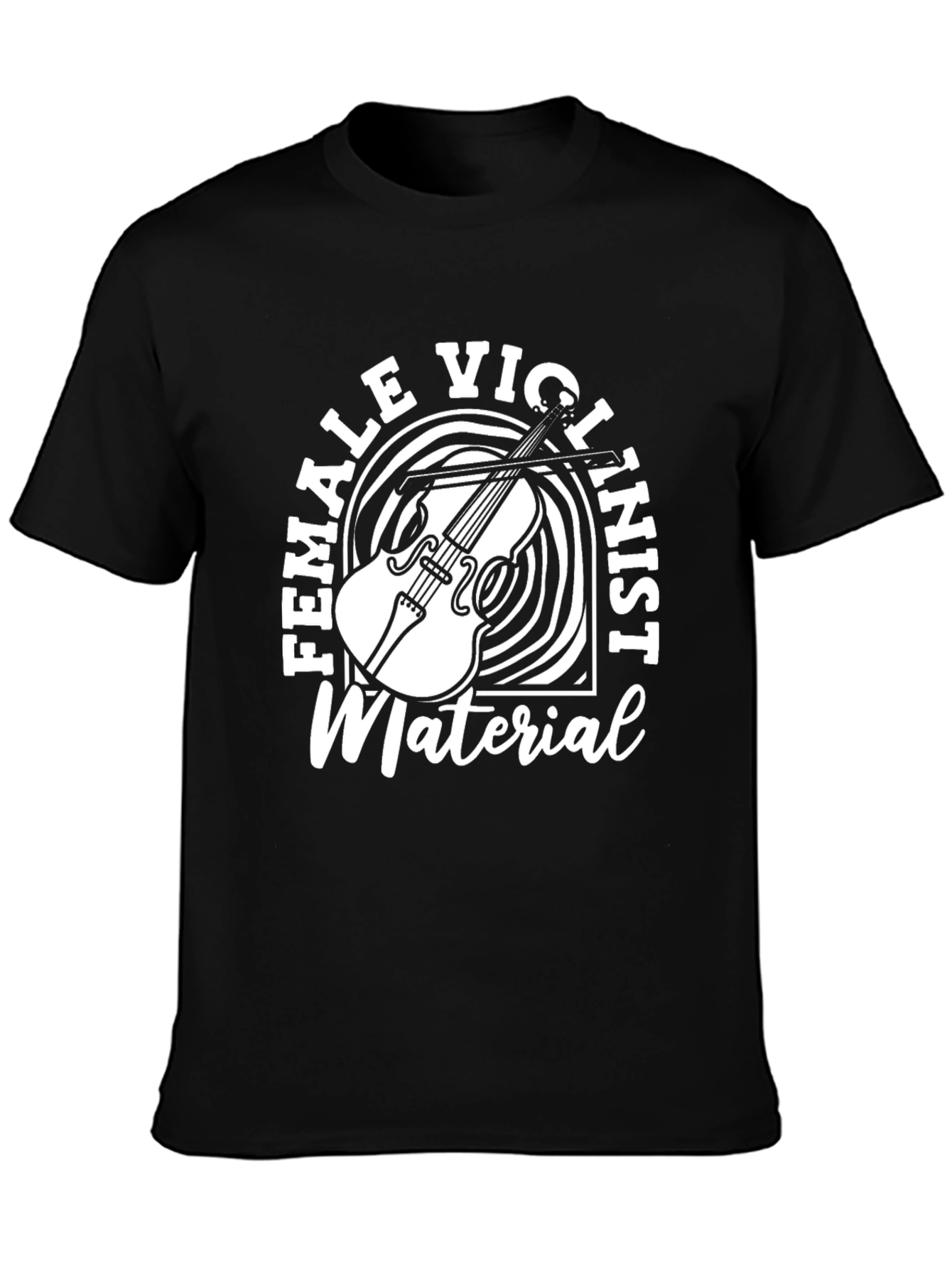 Female Violinist Material T-Shirt