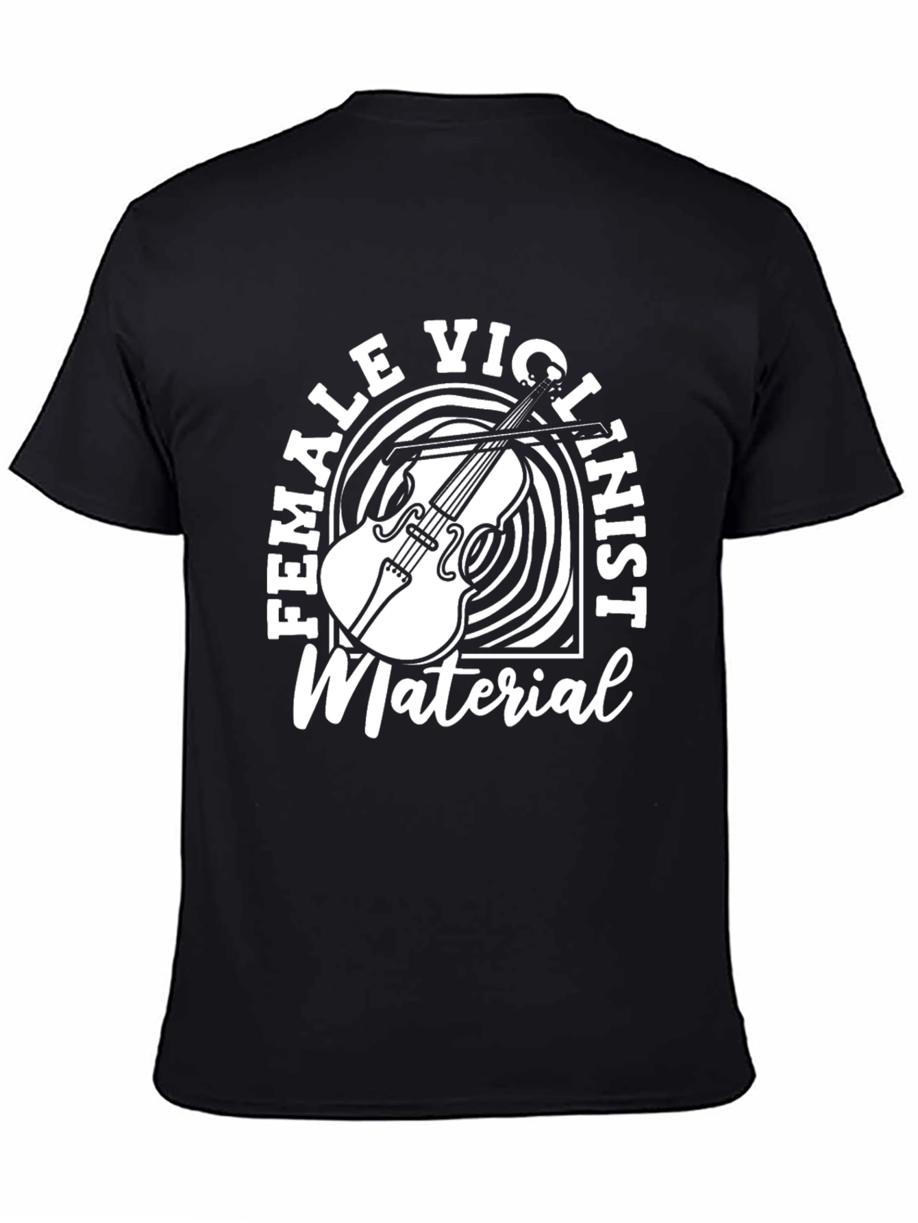 Female Violinist Material T-Shirt