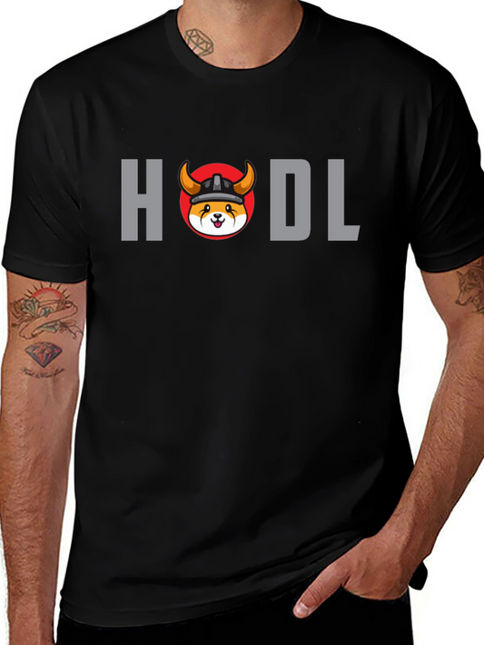 HODL Viking Doge T-Shirt - Crypto Meme Tee
